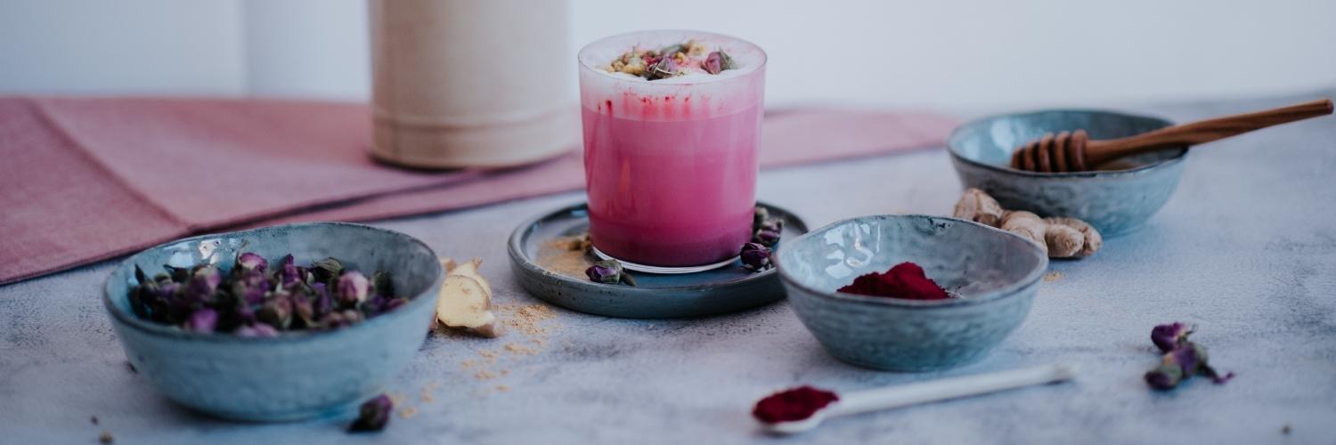 Pink Ayurveda Latte 1500x500