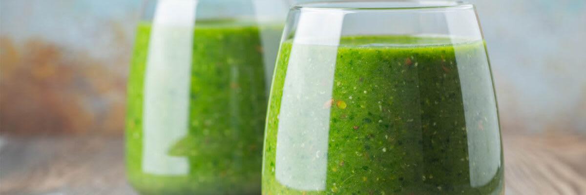 Grüner Smoothie 1500x500