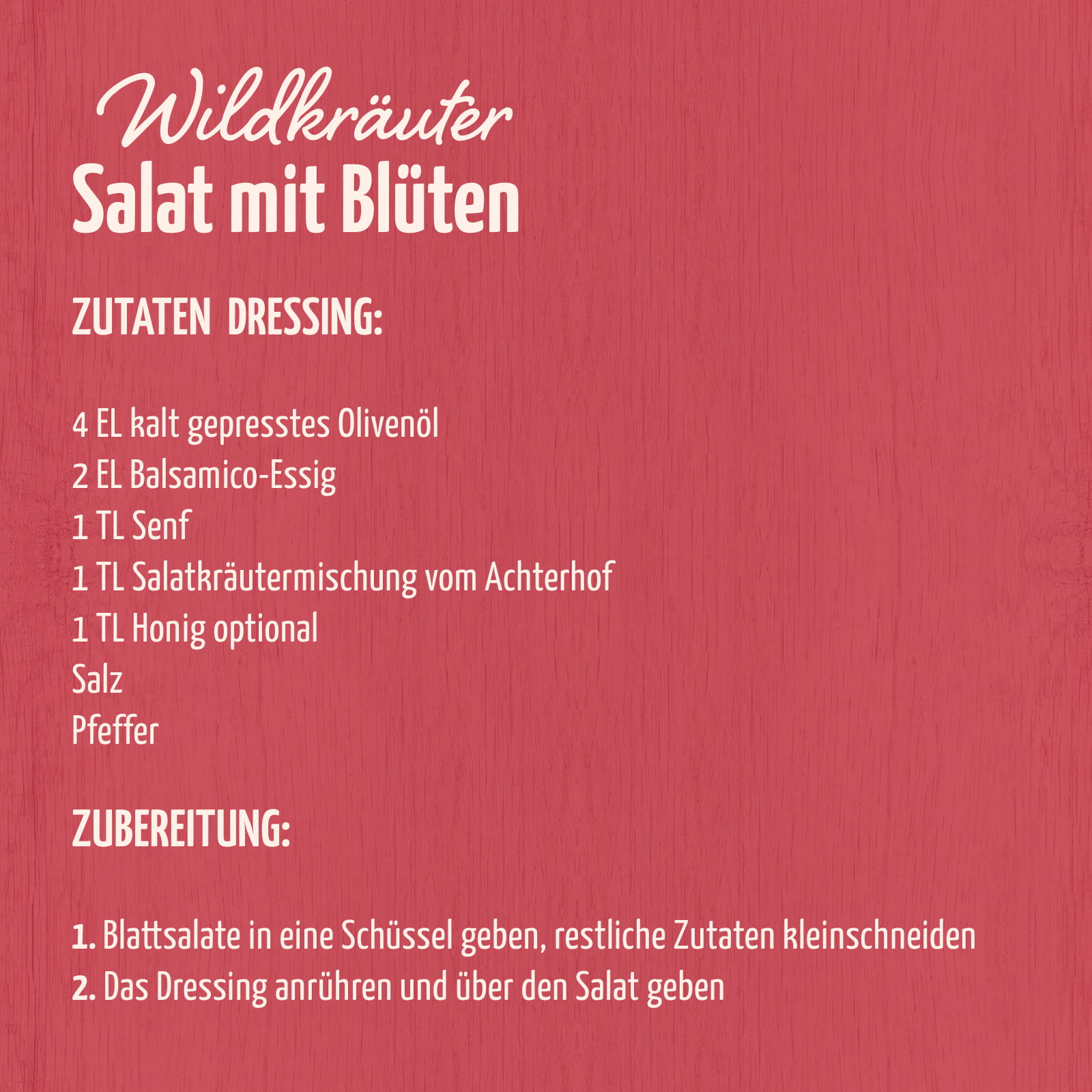 Salatkräuter Gewürzmischung Bio (100g)