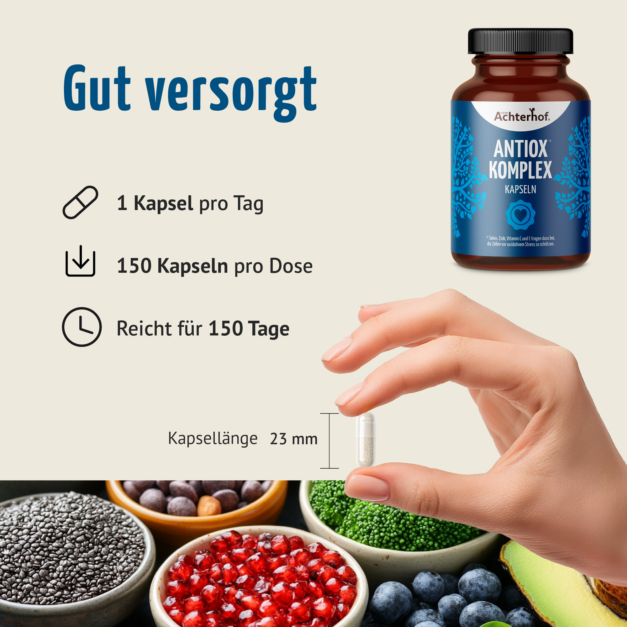 AntiOx Komplex Kapseln (150 Kapseln)
