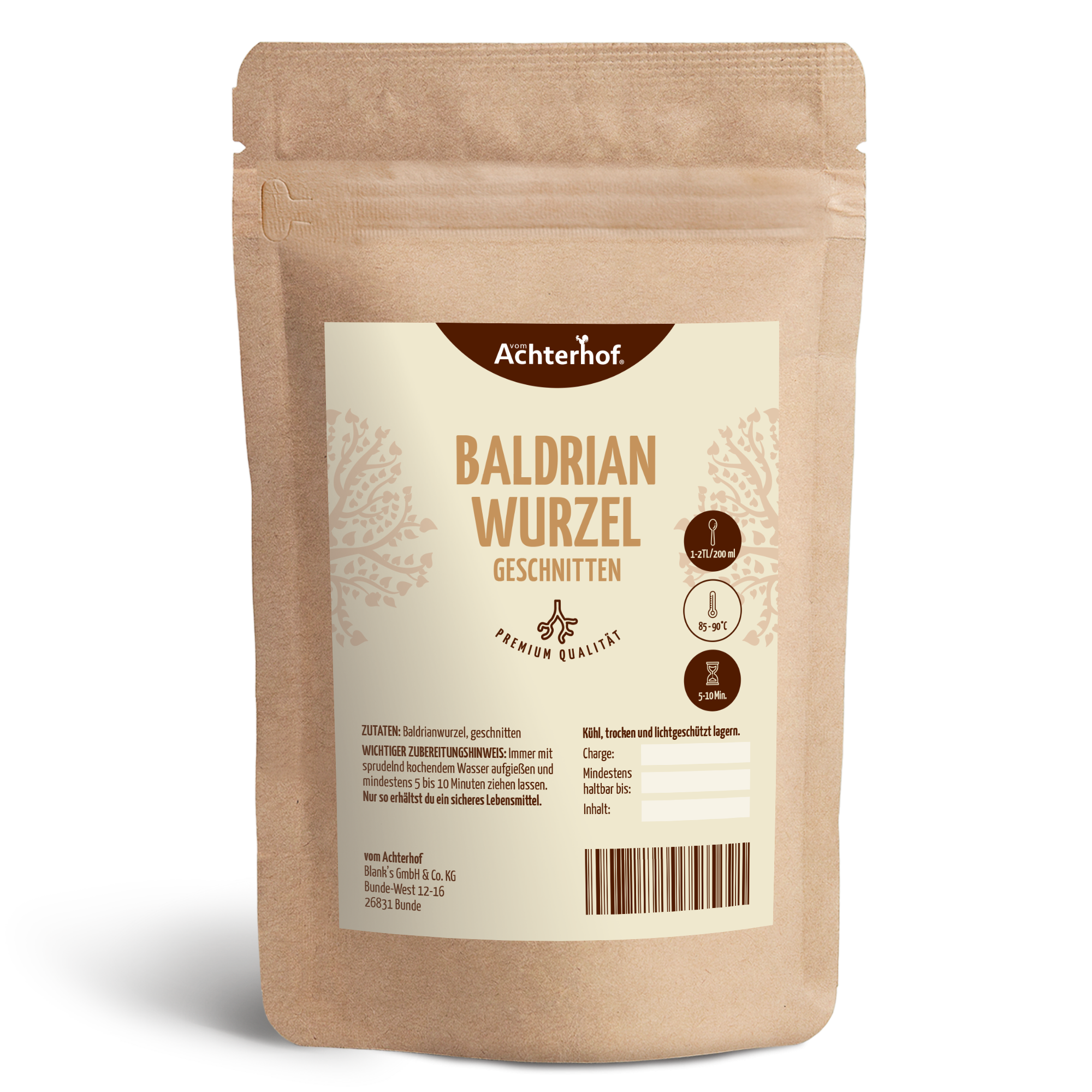 Baldrianwurzel geschnitten (250g)