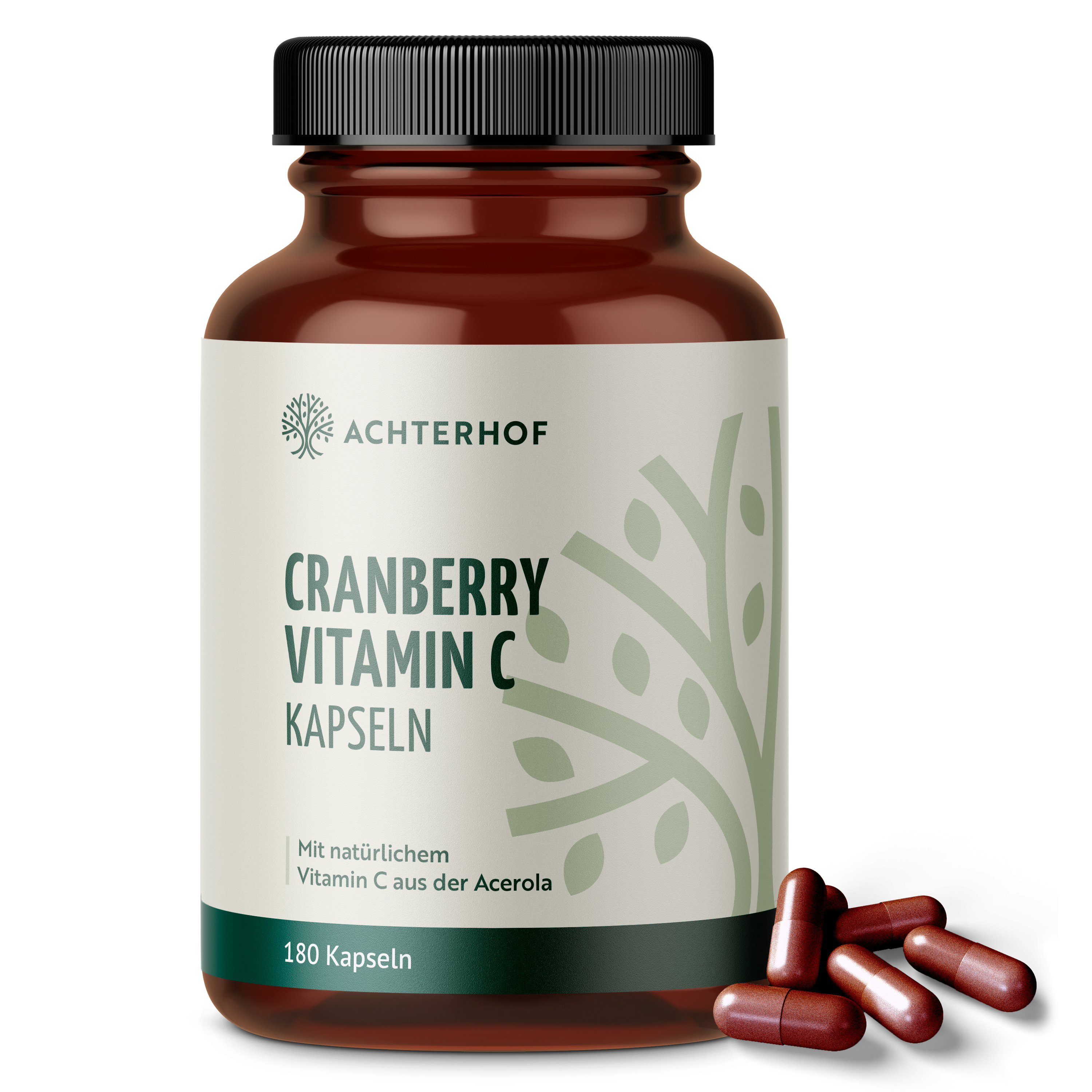 Cranberry Vitamin C Kapseln (180 Kapseln)