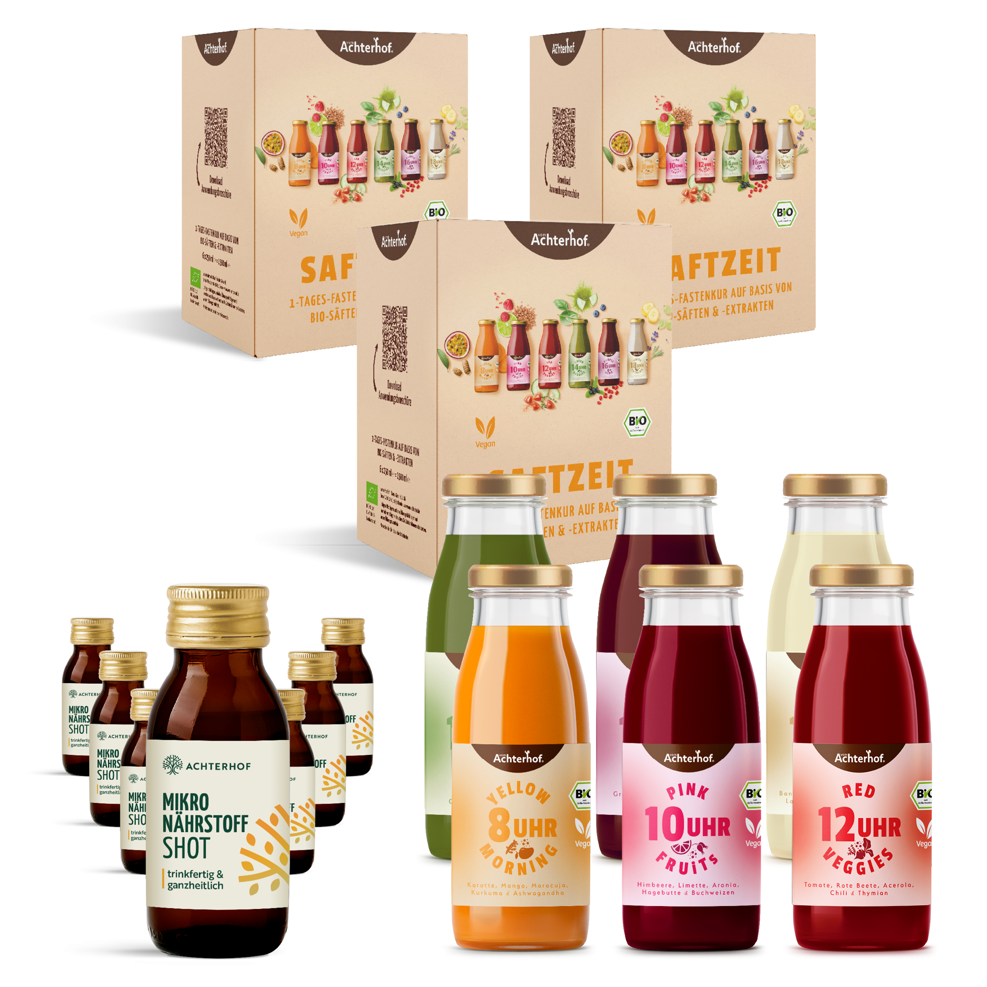 Saftzeit & Mikronährstoffe Fastenpaket