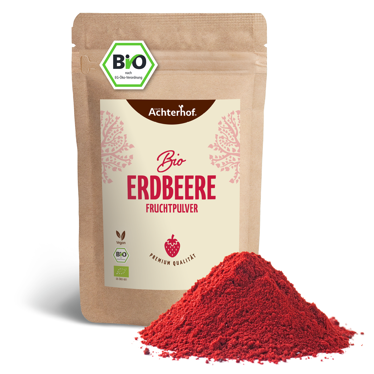 Bio Erdbeere Fruchtpulver (250g)