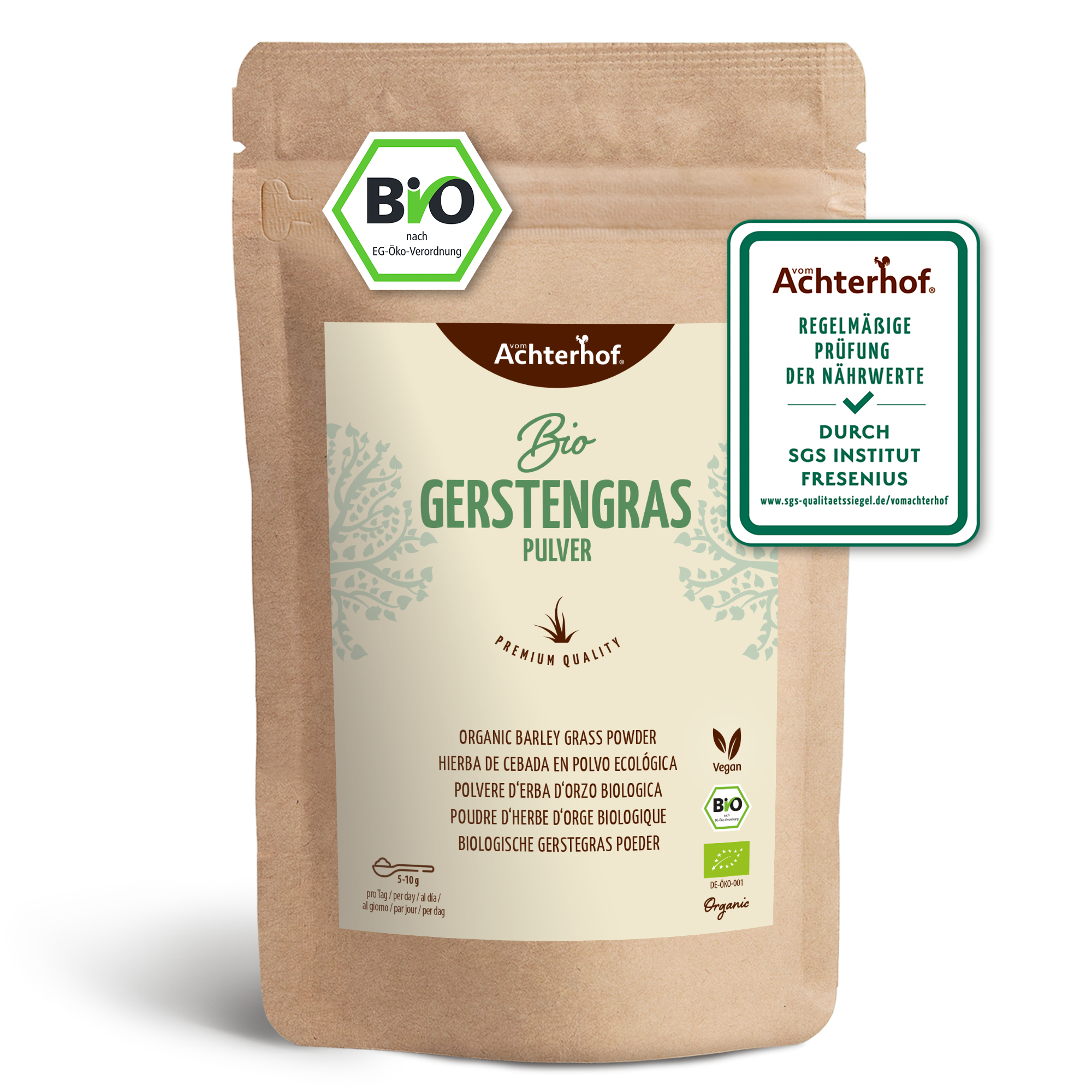 Bio Gerstengras Pulver (500g)