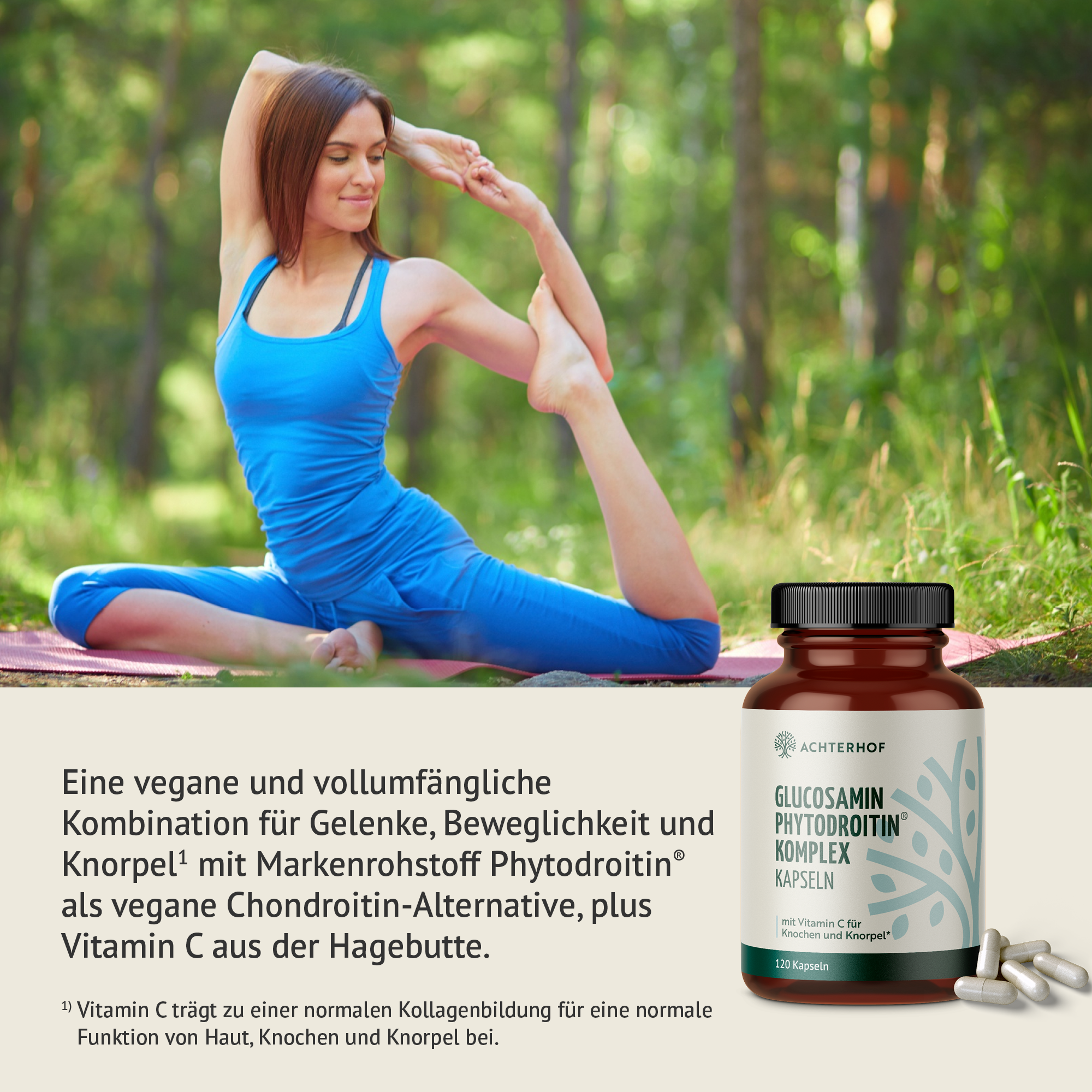 Glucosamin Phytodroitin® Komplex Kapseln (120 Kapseln)