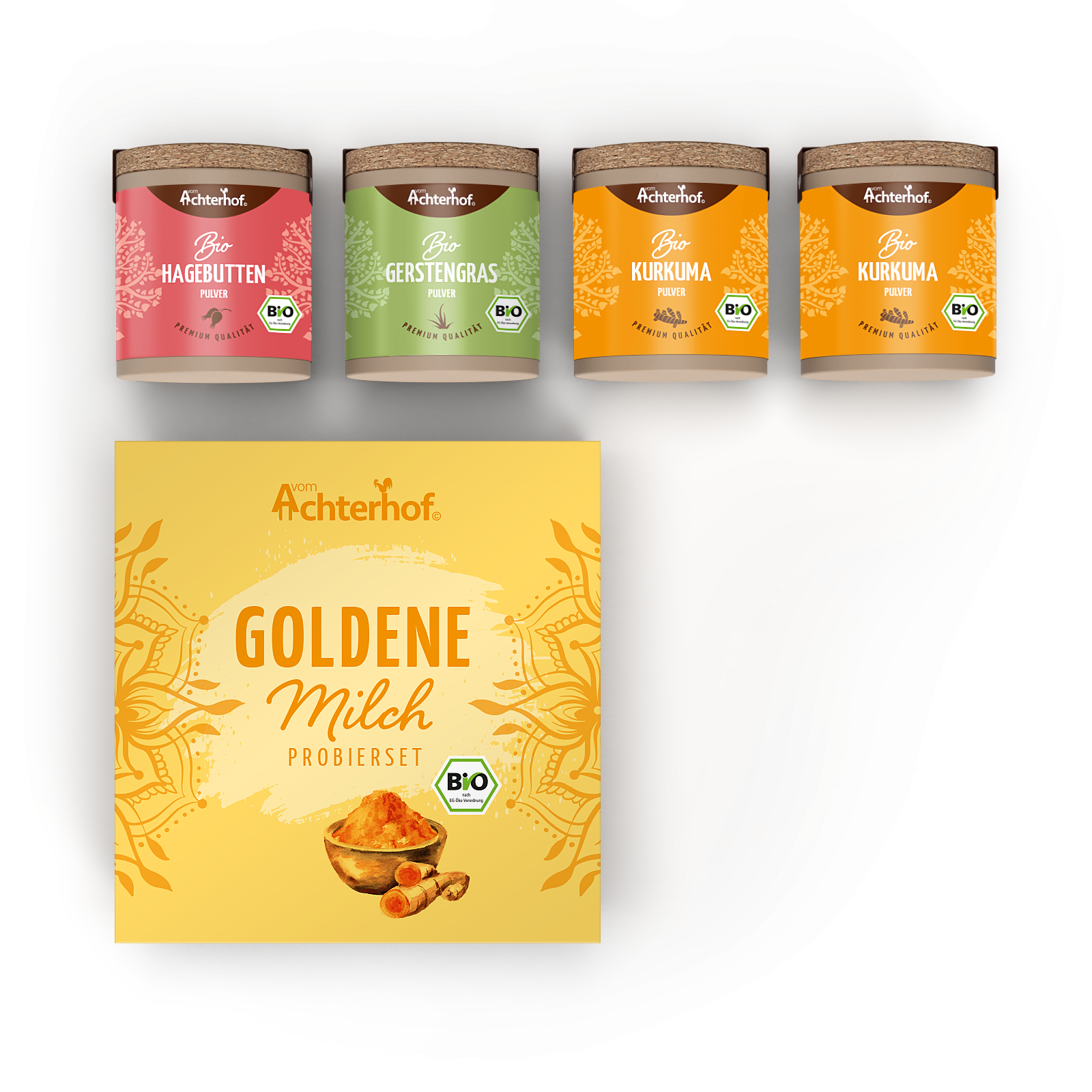 Goldene Milch Probierset Bio