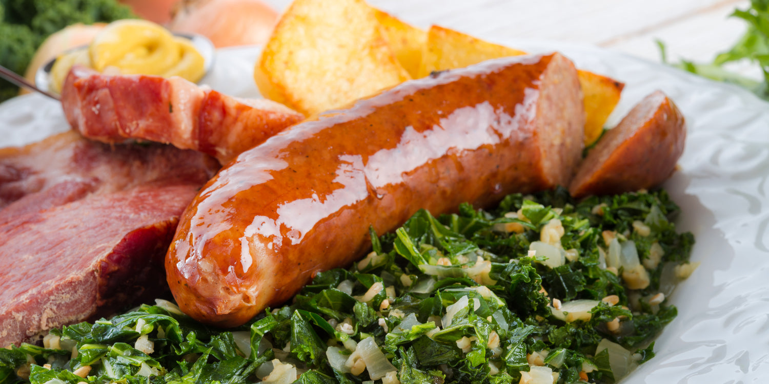 Grünkohl mit Pinkel