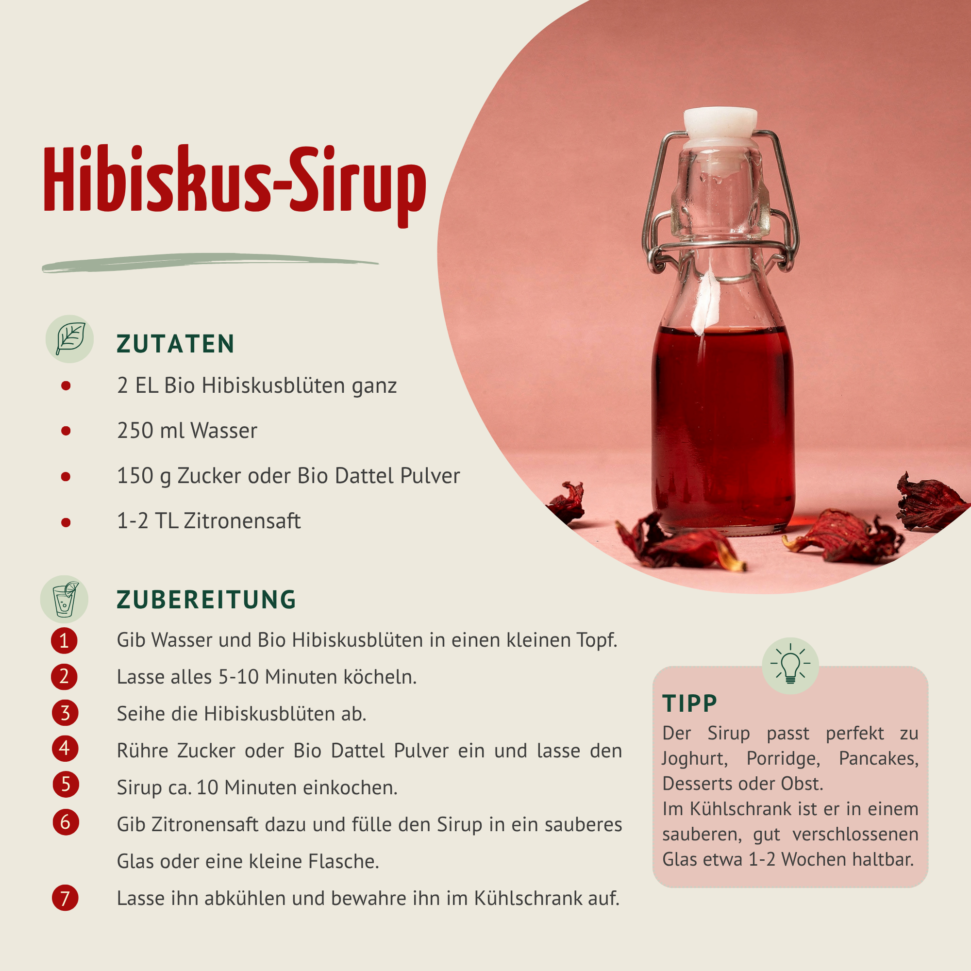 Bio Hibiskusblüten ganz (250g)