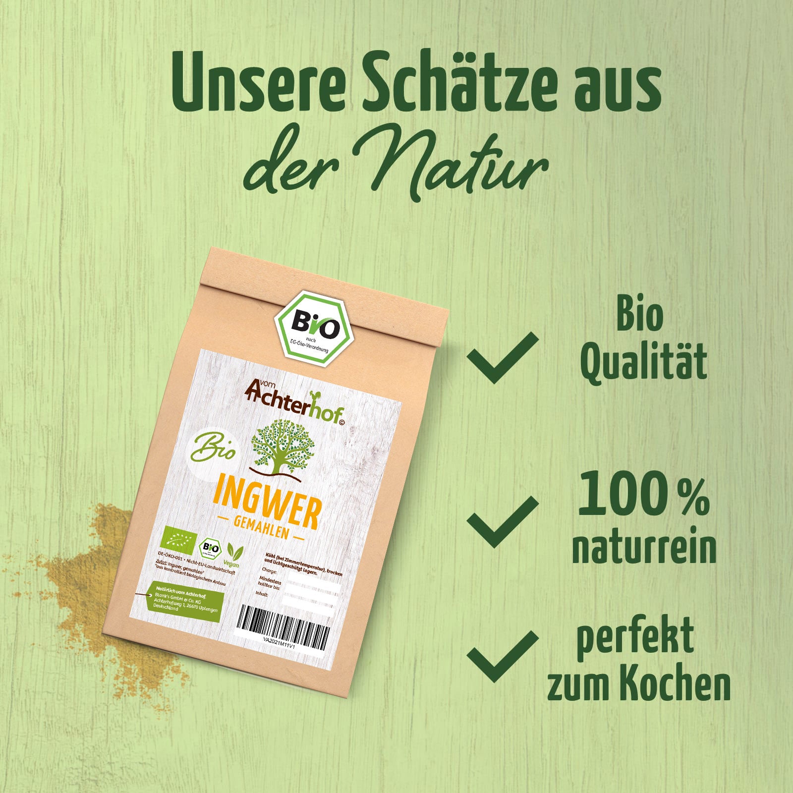 Pink Ayurveda Latte Bio Set