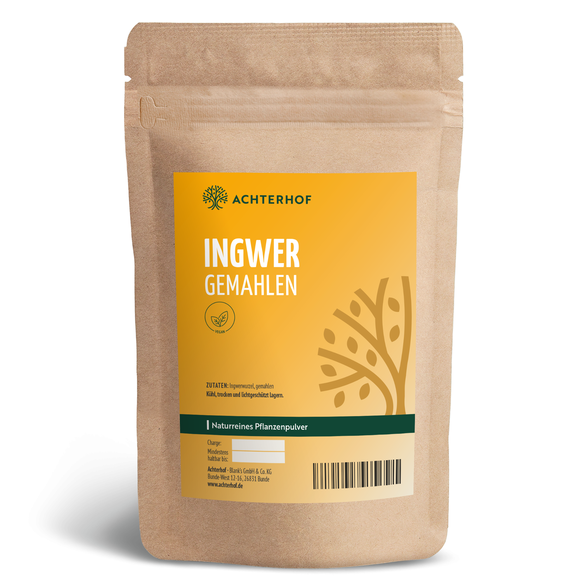 Ingwer gemahlen (500g)
