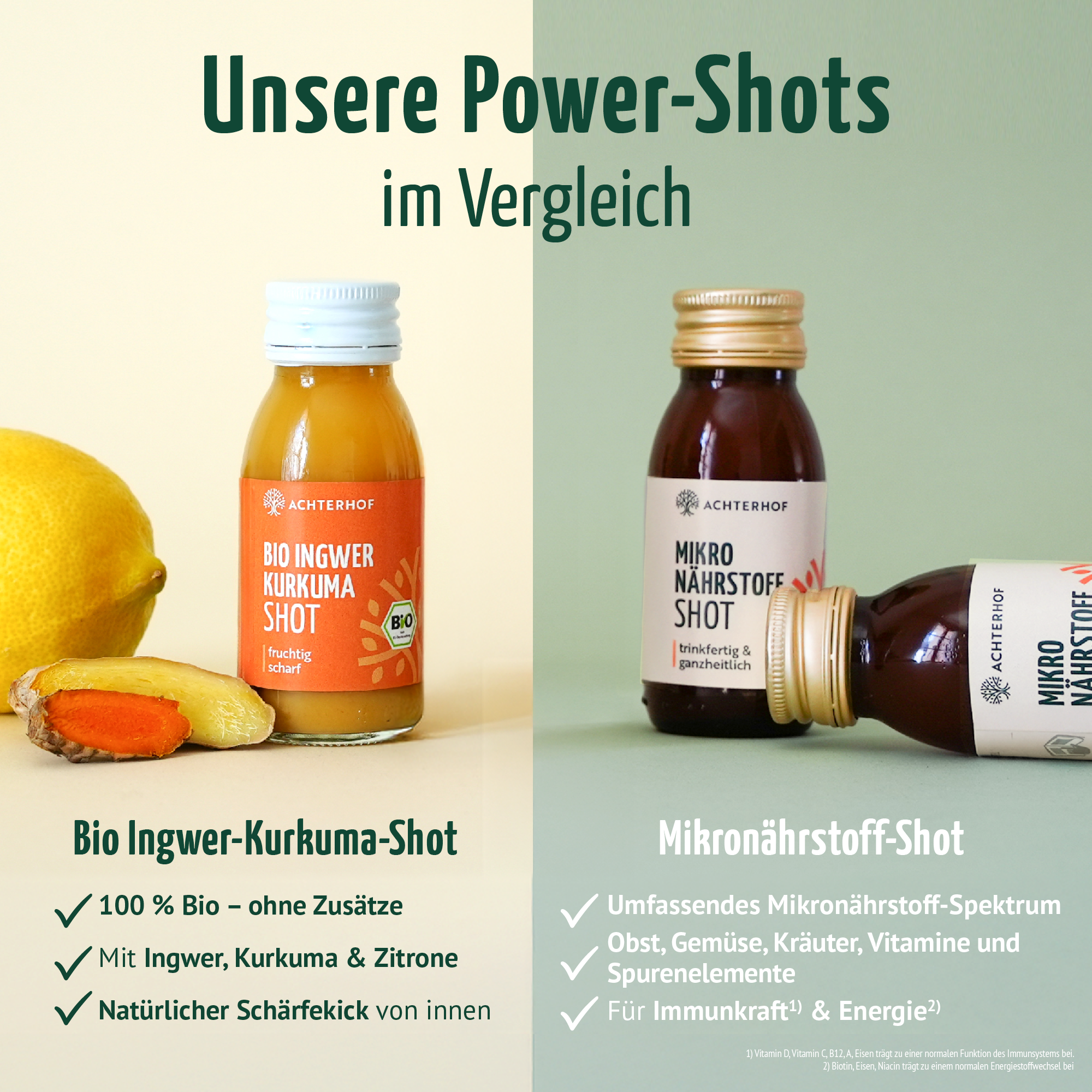 Bio Ingwer Kurkuma Shot (7 x 60ml)