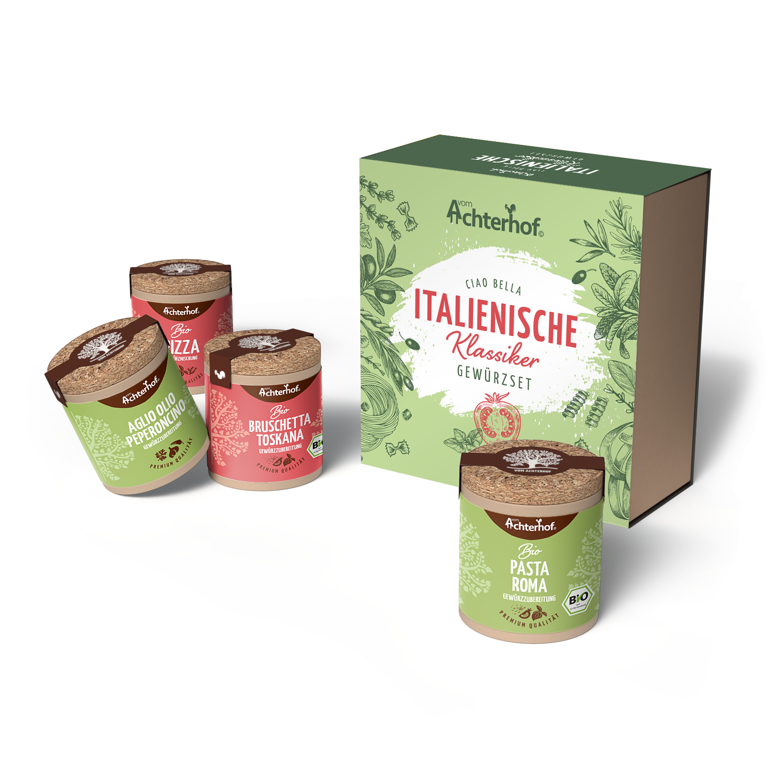 Italienische Klassiker Gewürzset