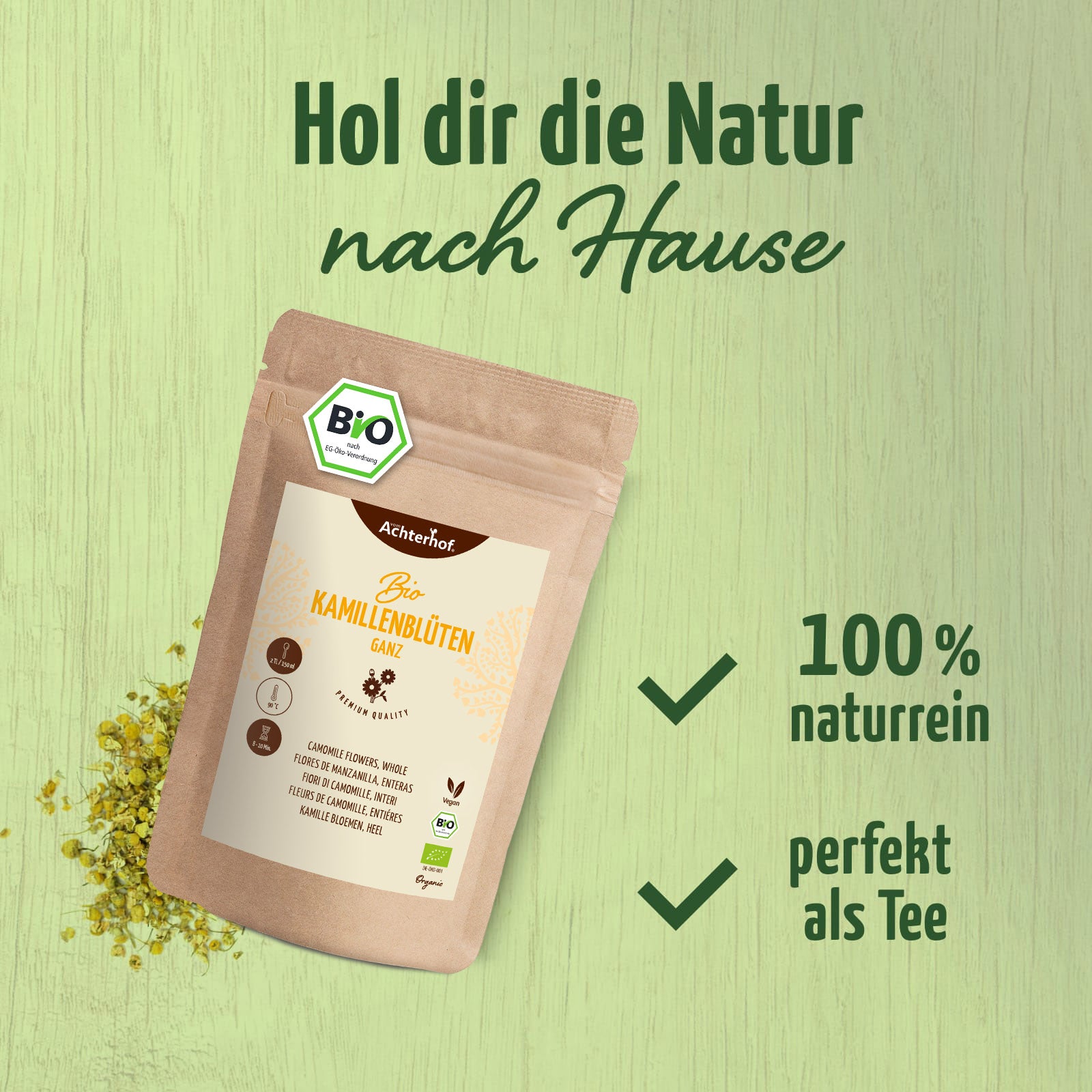 Kamillenblüten ganz Bio (500g)