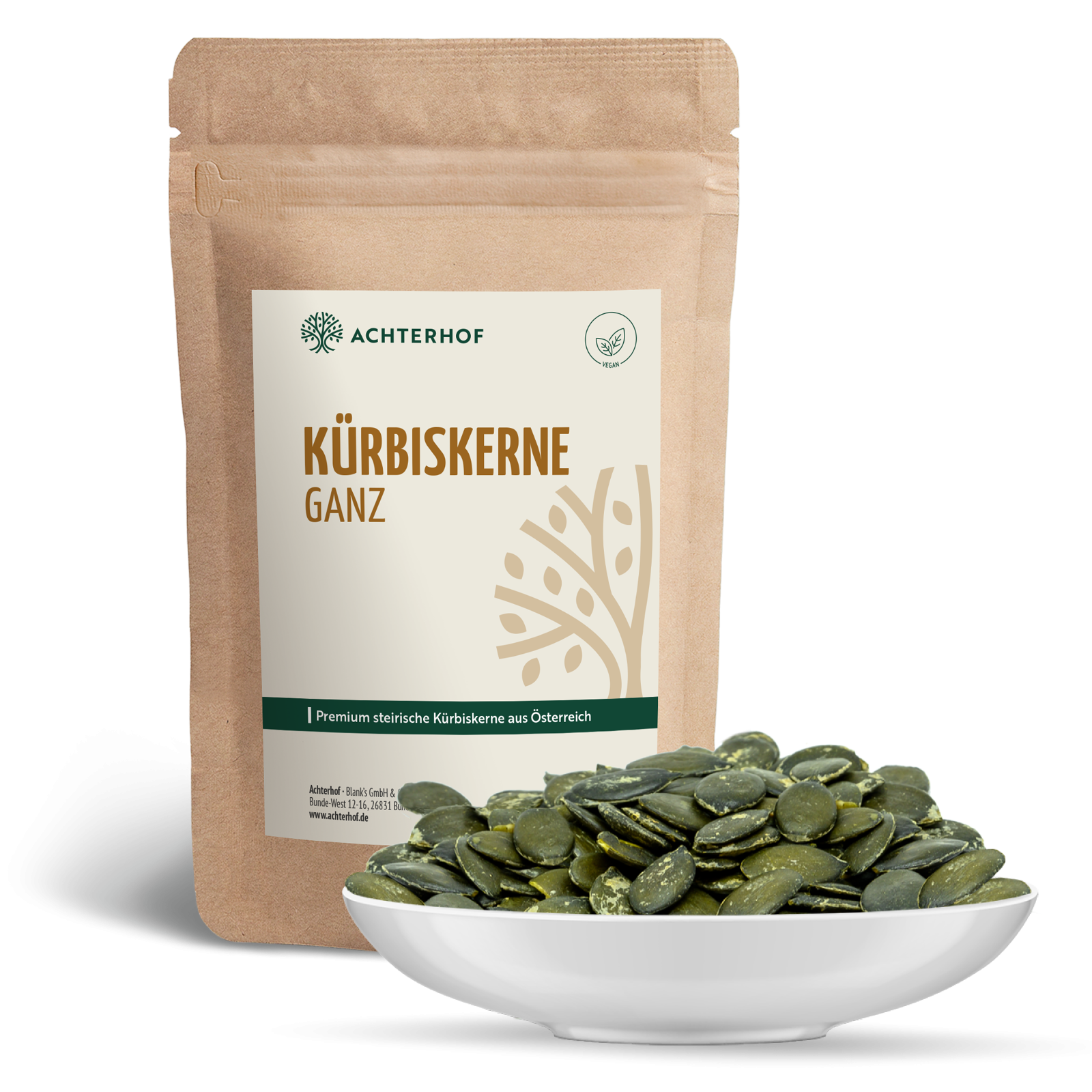 Premium steirische Kürbiskerne geschält (500g)