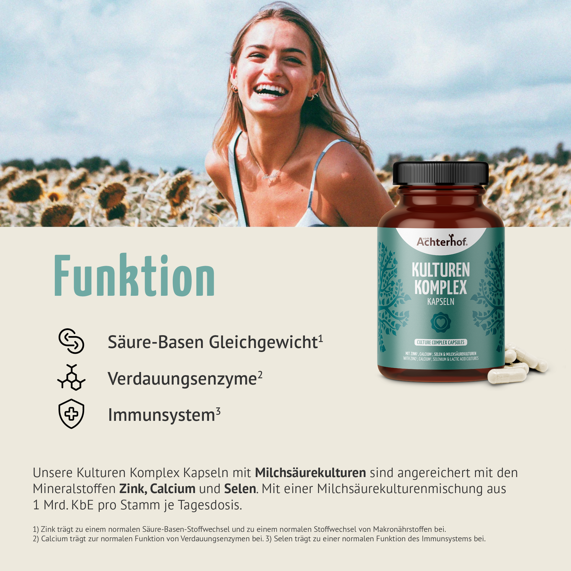 Kulturen Komplex Kapseln (150 Kapseln)