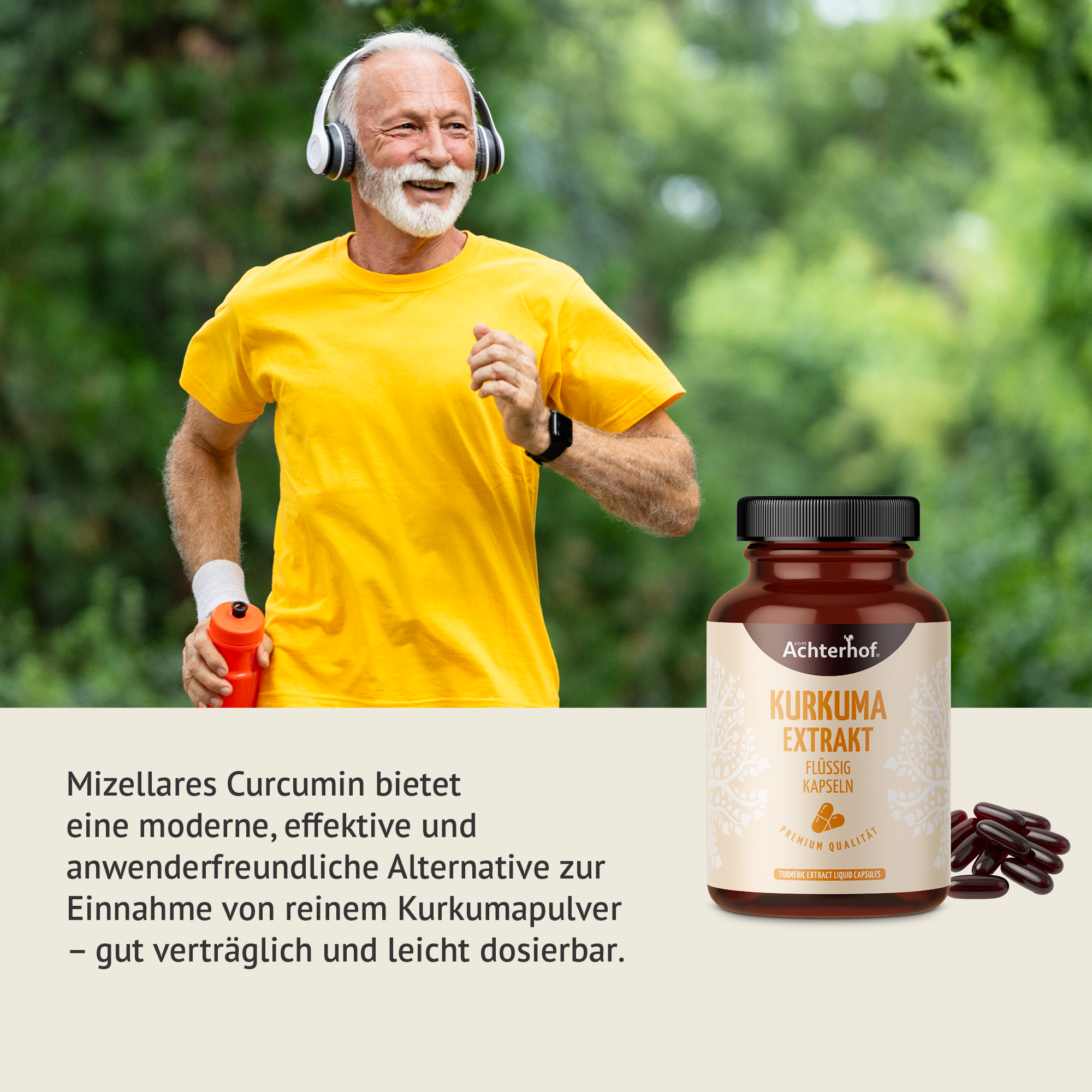 Kurkuma Extrakt Flüssig Kapseln (180 Kapseln)