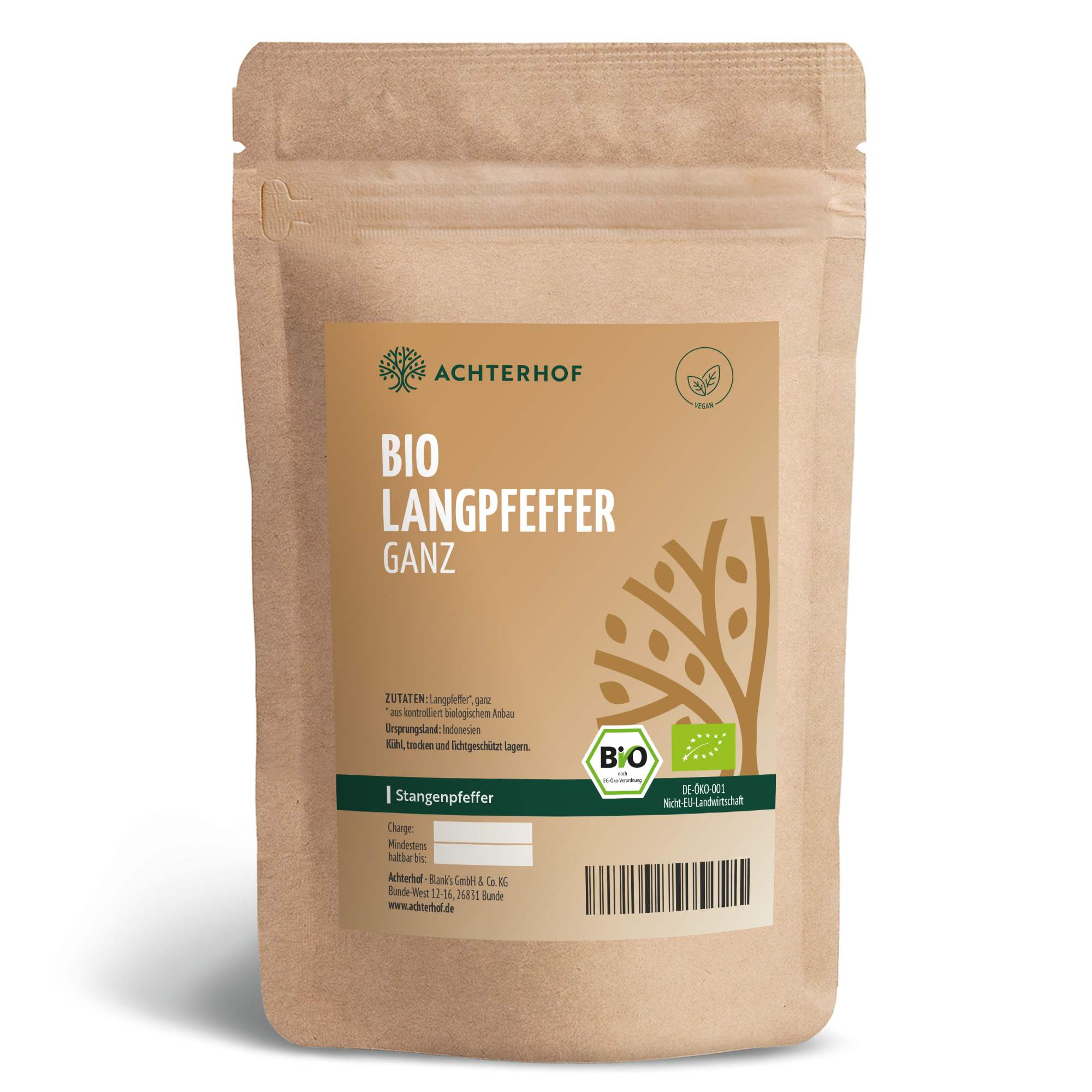 Bio Langpfeffer ganz (50g)
