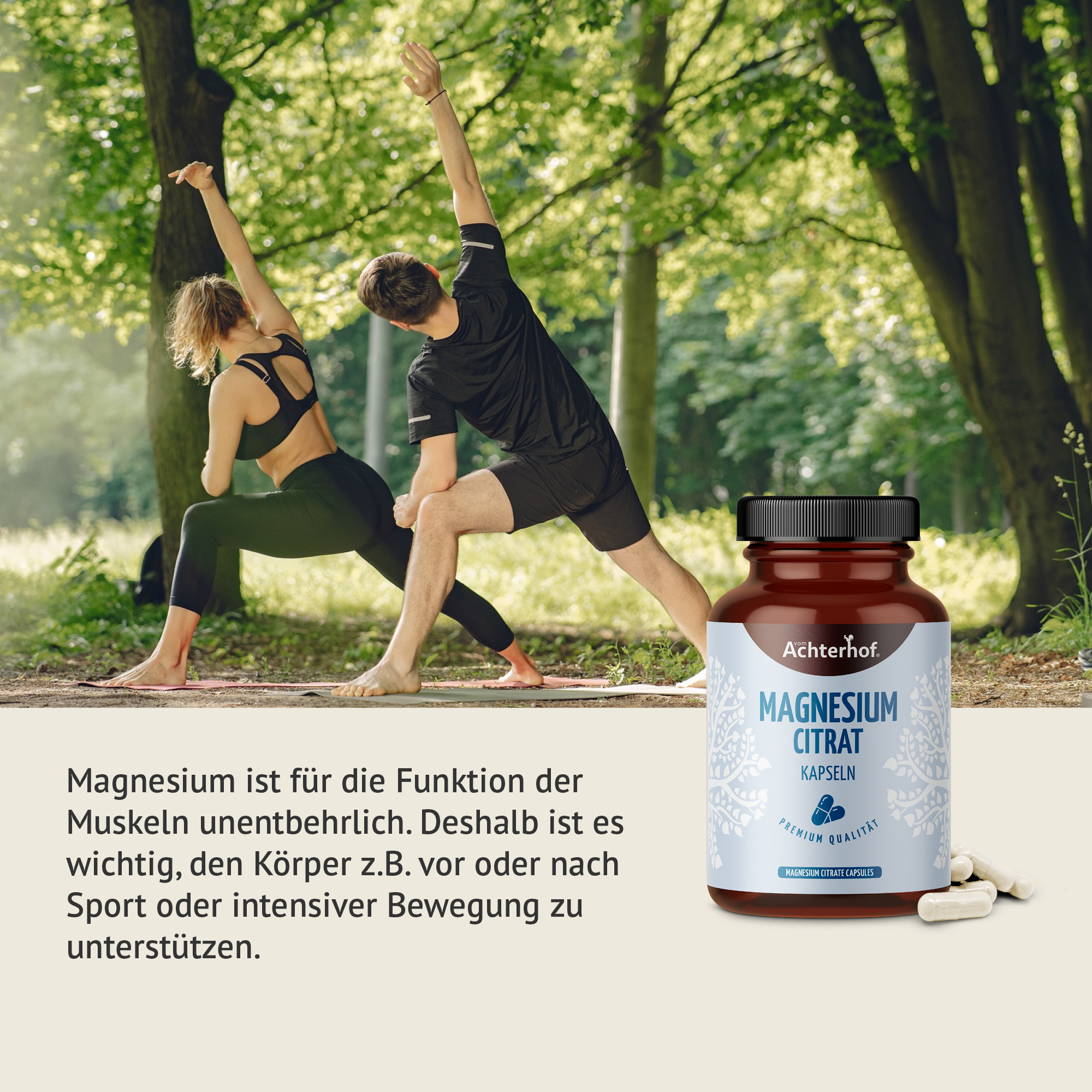 Magnesiumcitrat Kapseln (180 Kapseln)