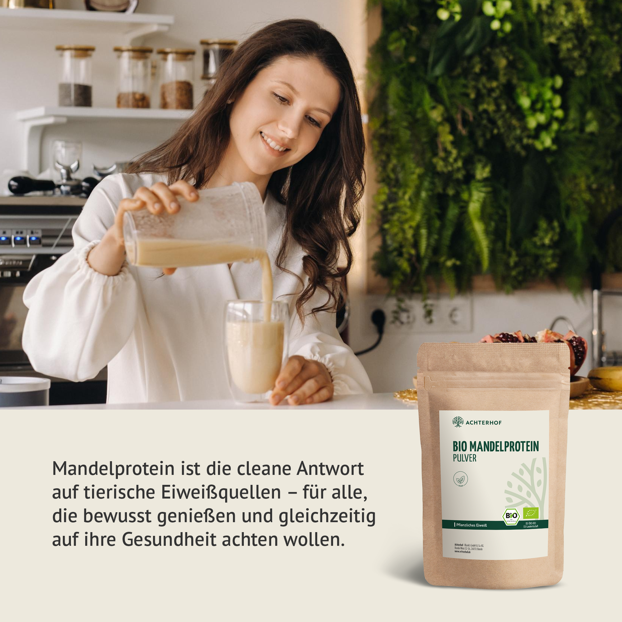 Bio Mandelprotein Pulver (250g)