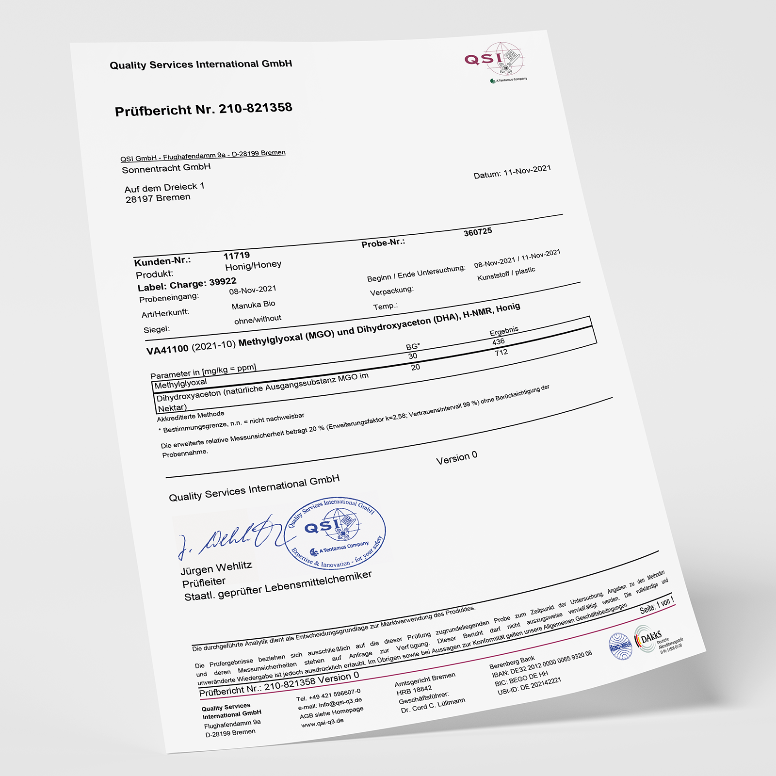 Manuka Honig Bio 400+ MGO (250g)