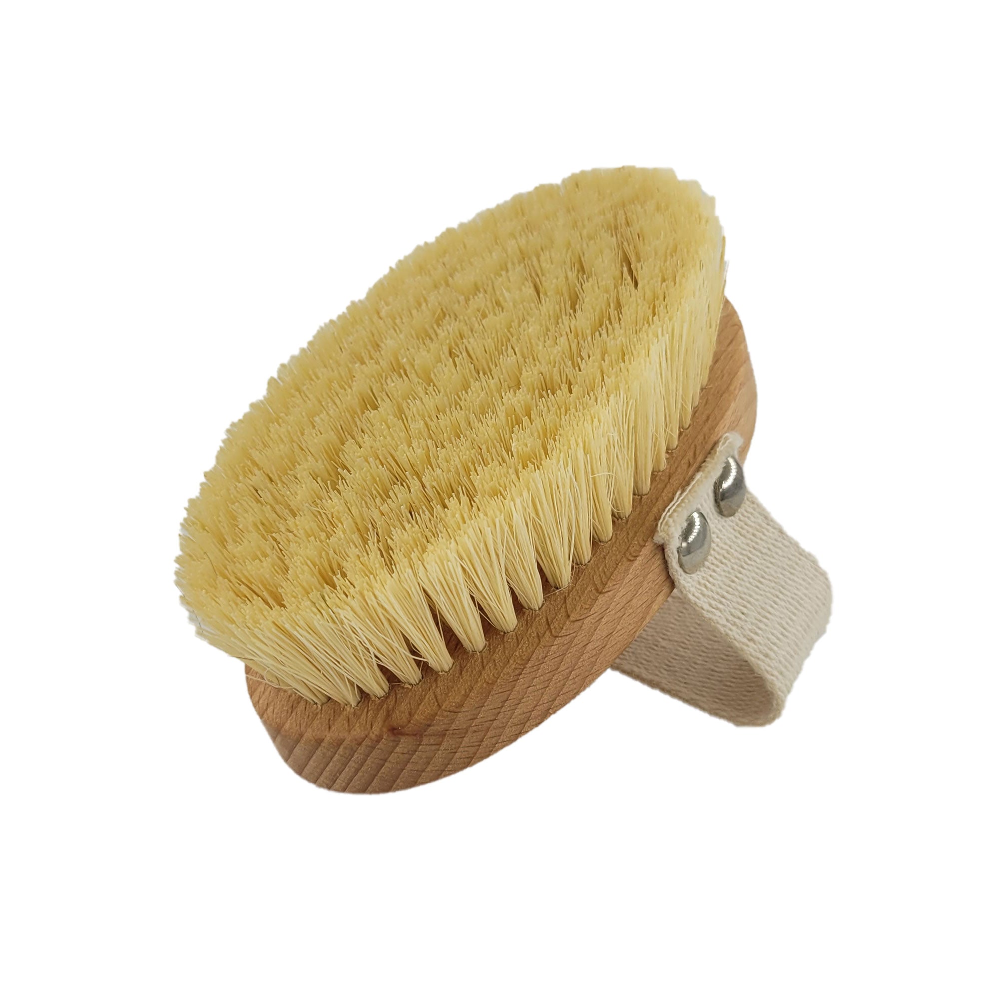 Körperlotion Naturkosmetik + Massagebürste mit Pflanzenfasern