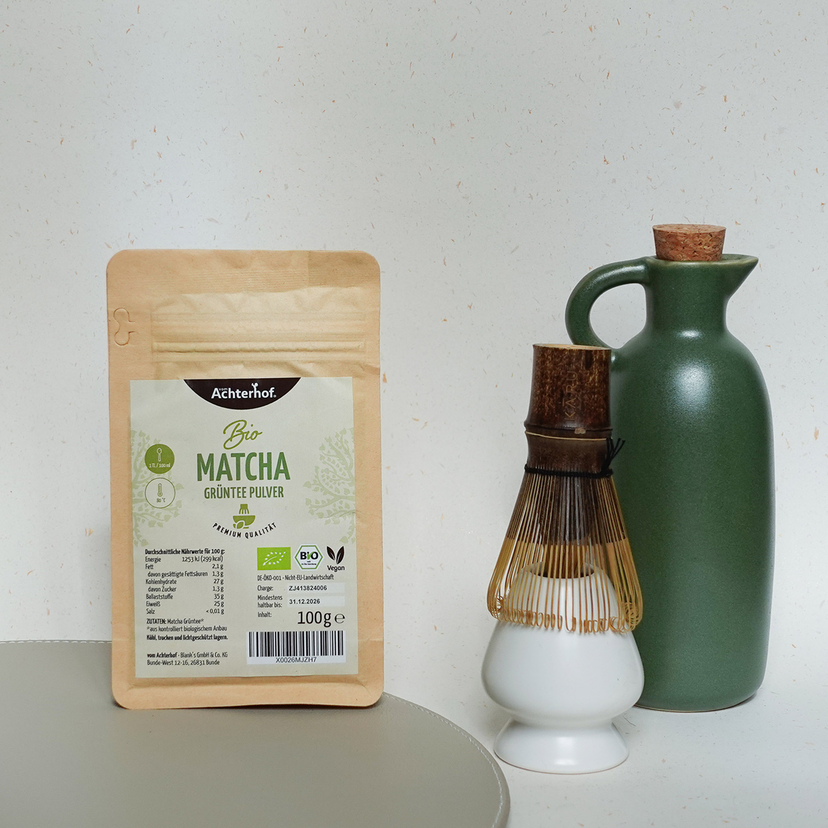 Bio Matcha Grüntee Pulver (100g)