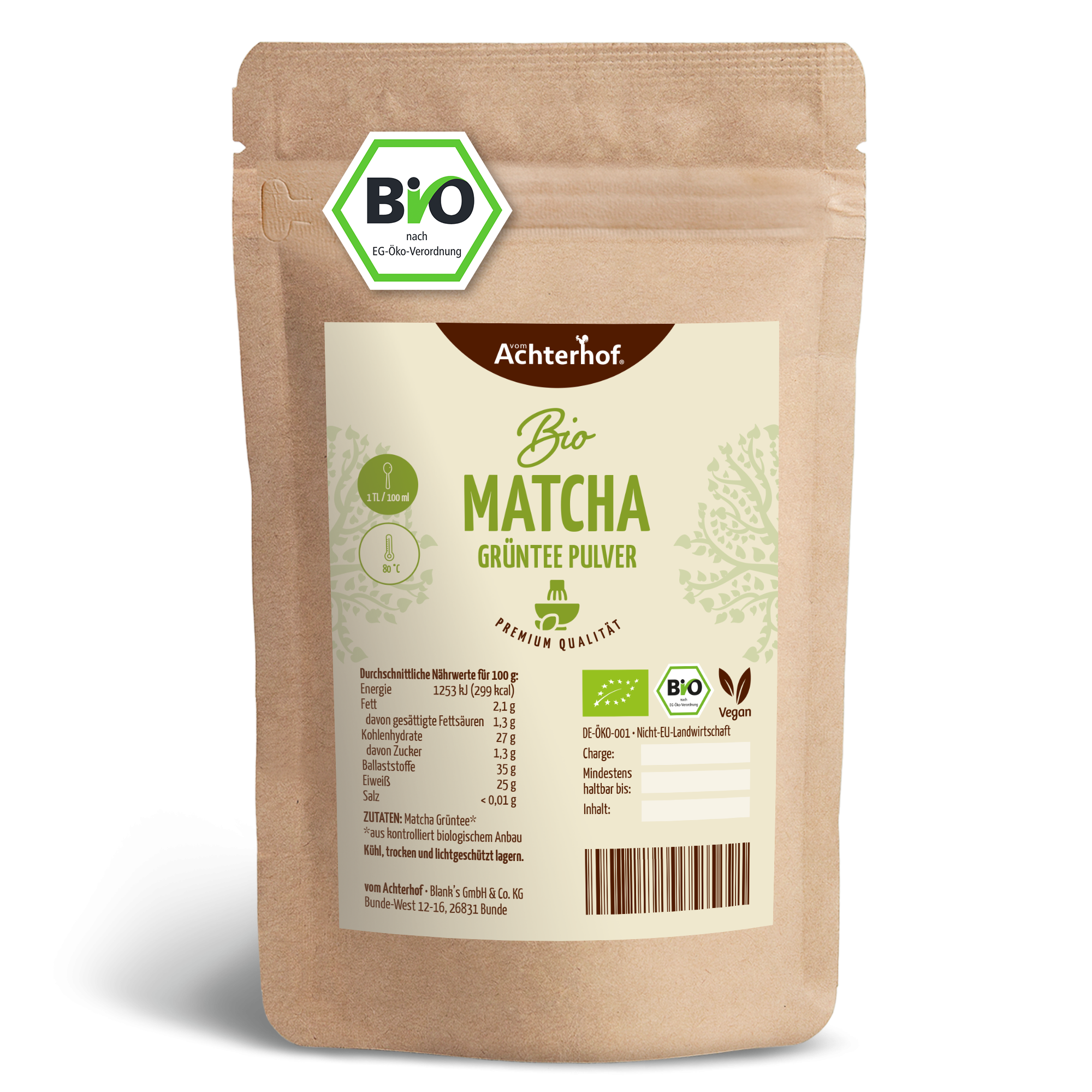 Bio Matcha Latte Set