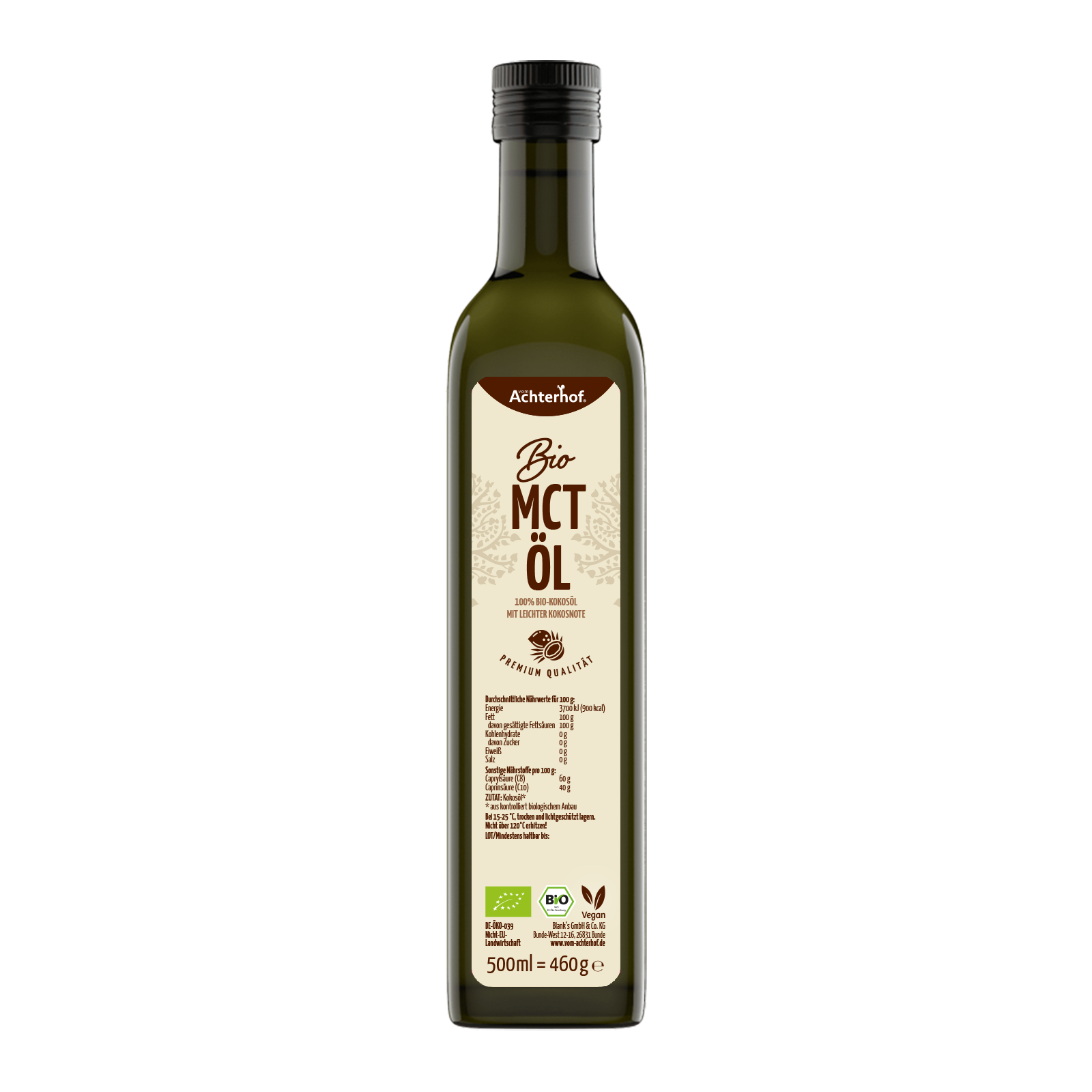 Bio MCT Öl (500ml)