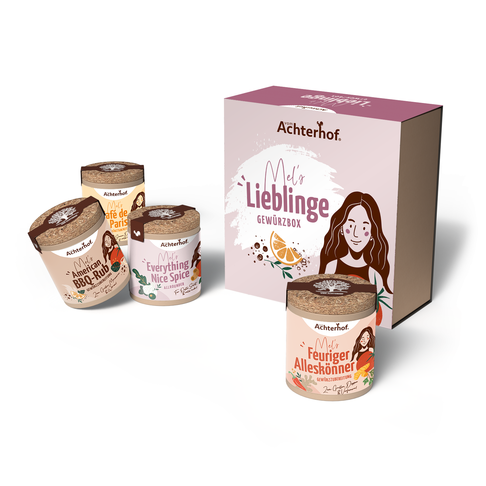 Mel's Lieblinge Gewürzbox