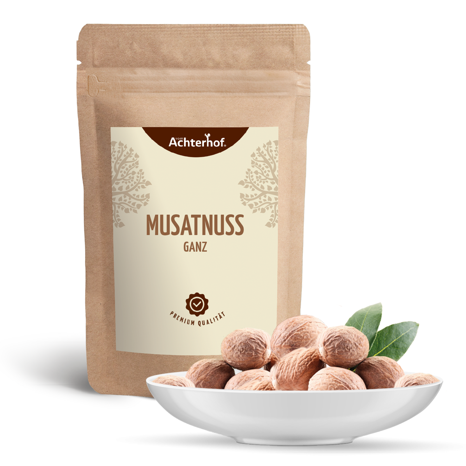 Muskatnuss ganz (10 Stück)