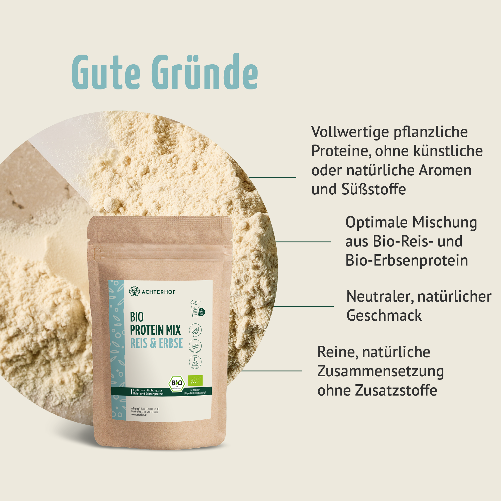 Bio Protein Mix Reis & Erbse (250g)