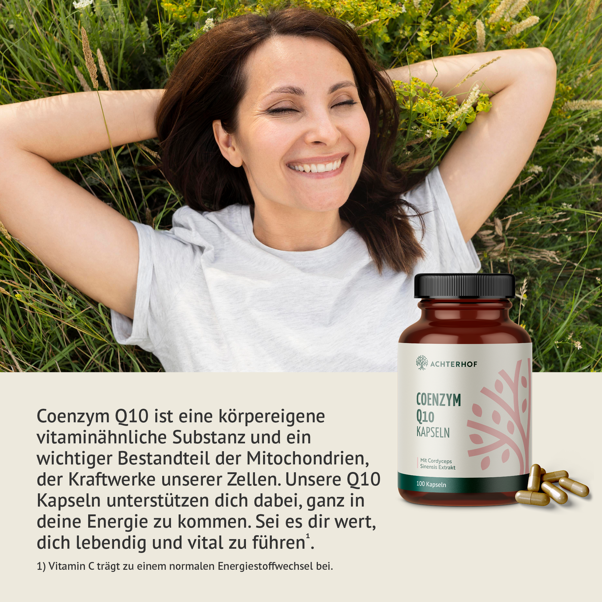 Coenzym Q10 Cordyceps (100 Kapseln)