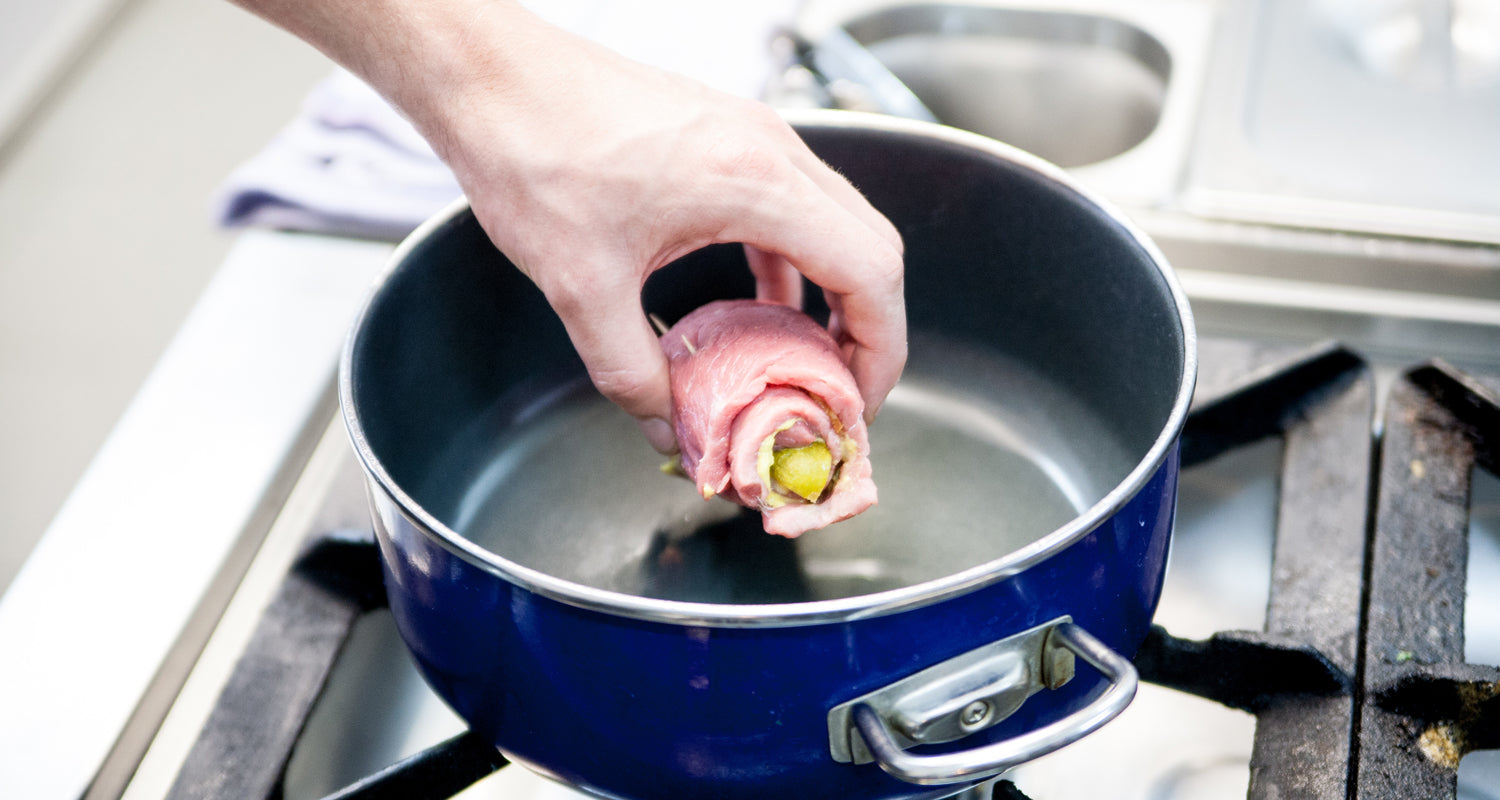 Rinderroulade braten