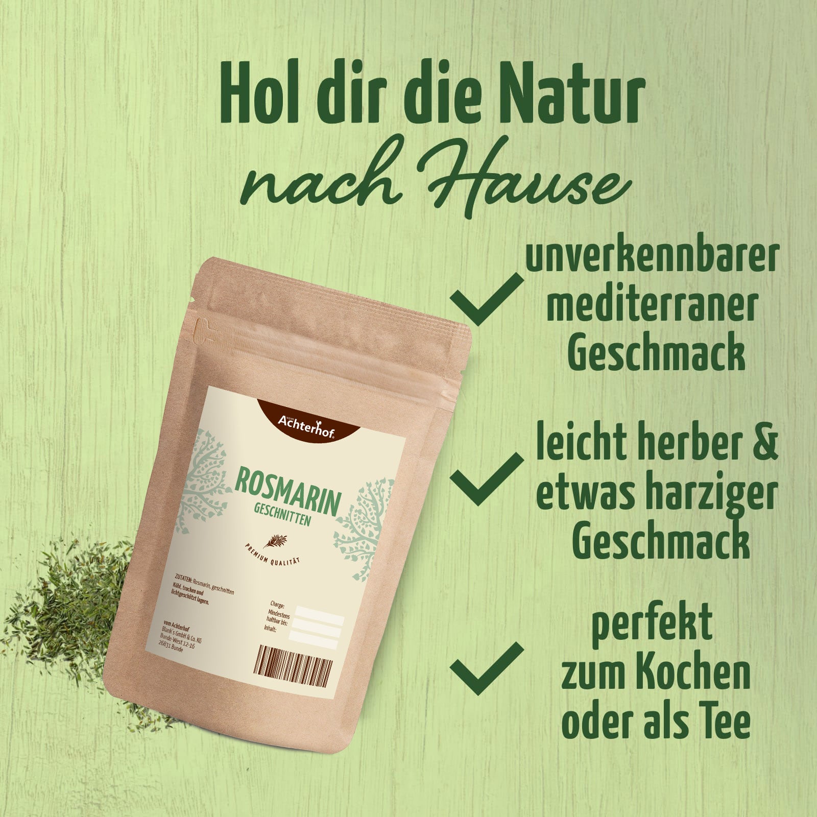Rosmarin (1000g)