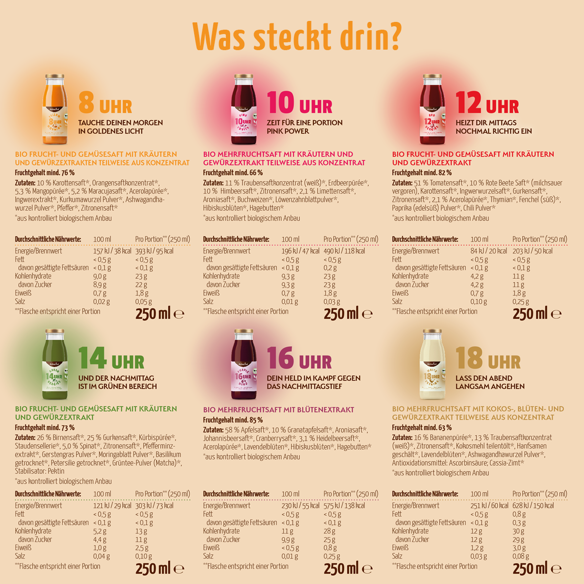 Saftzeit Fastenpaket Premium