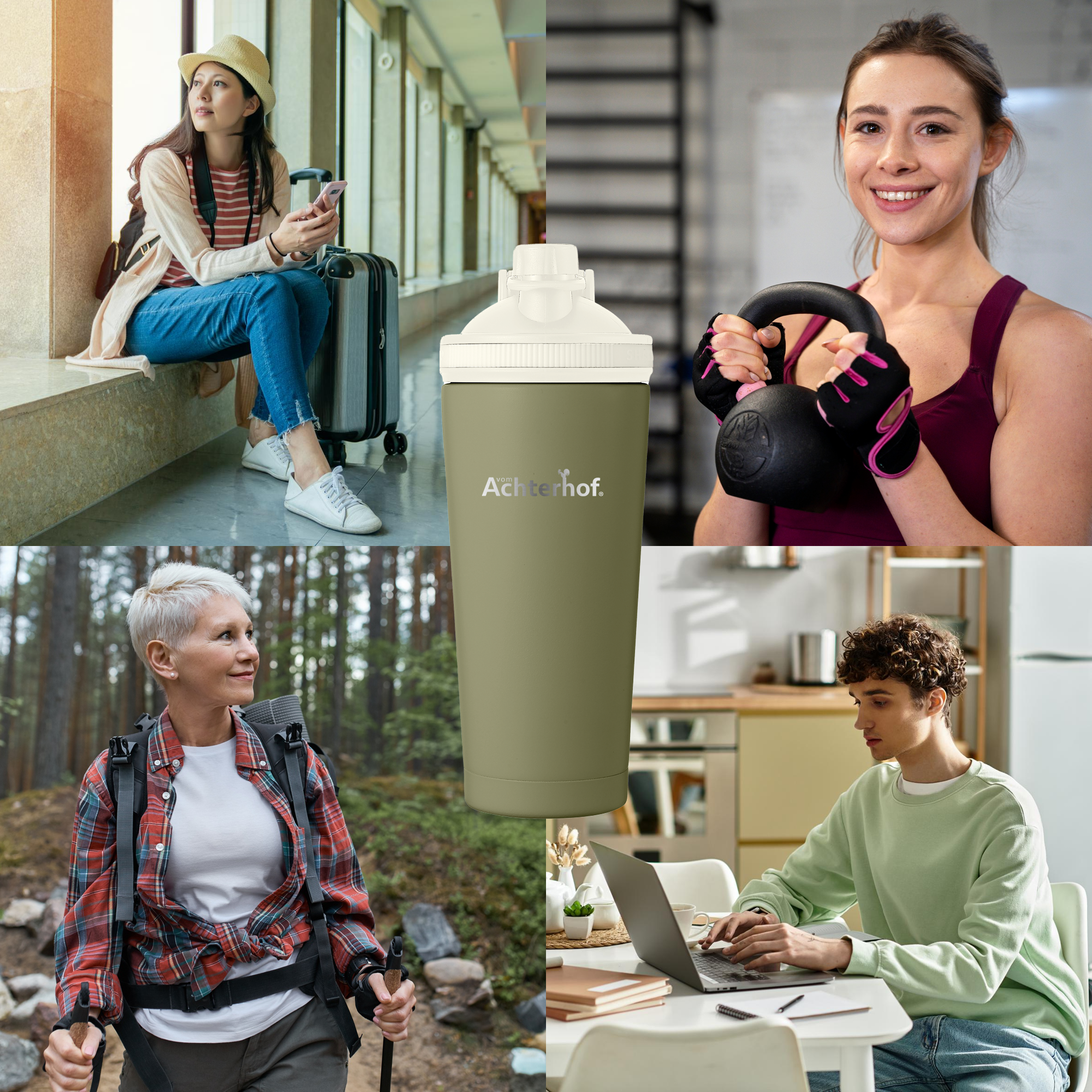 Edelstahl Shaker 750ml vom Achterhof