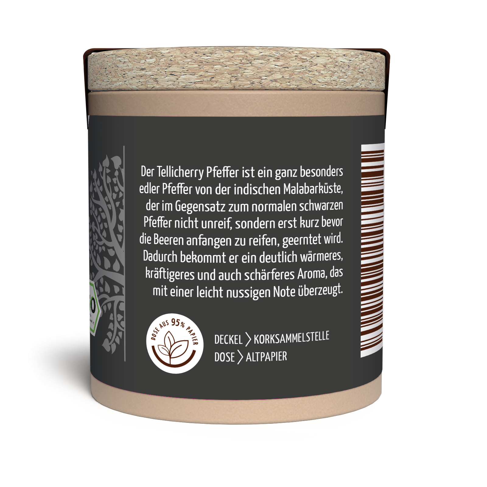 Tellicherry Pfeffer ganz Bio (45g)
