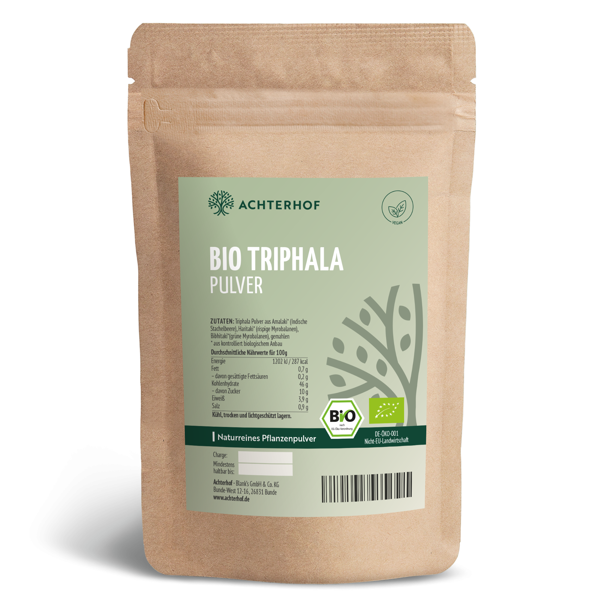 Bio Triphala Pulver (250g)