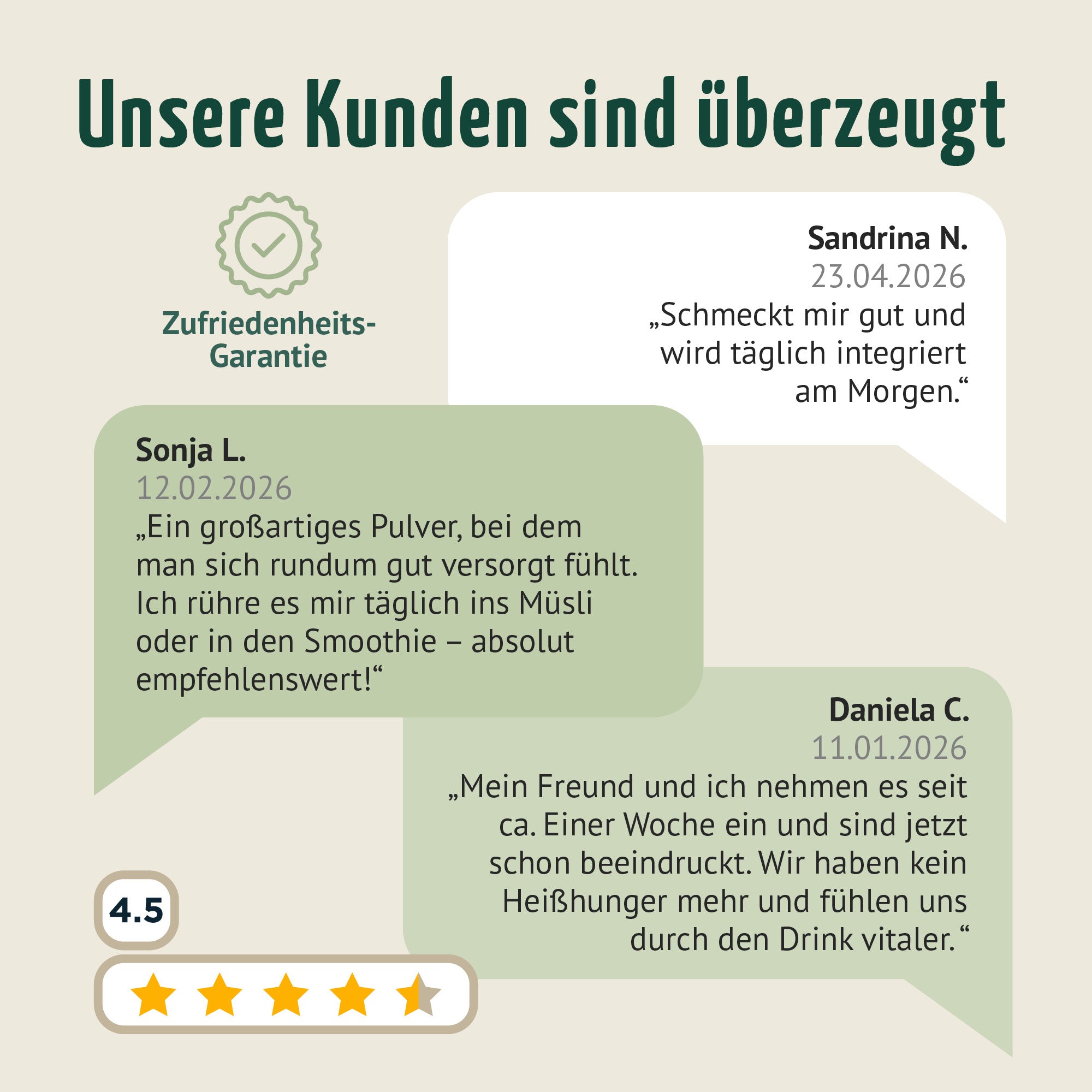 Reds, Greens & D3+K2 Tropfen Set