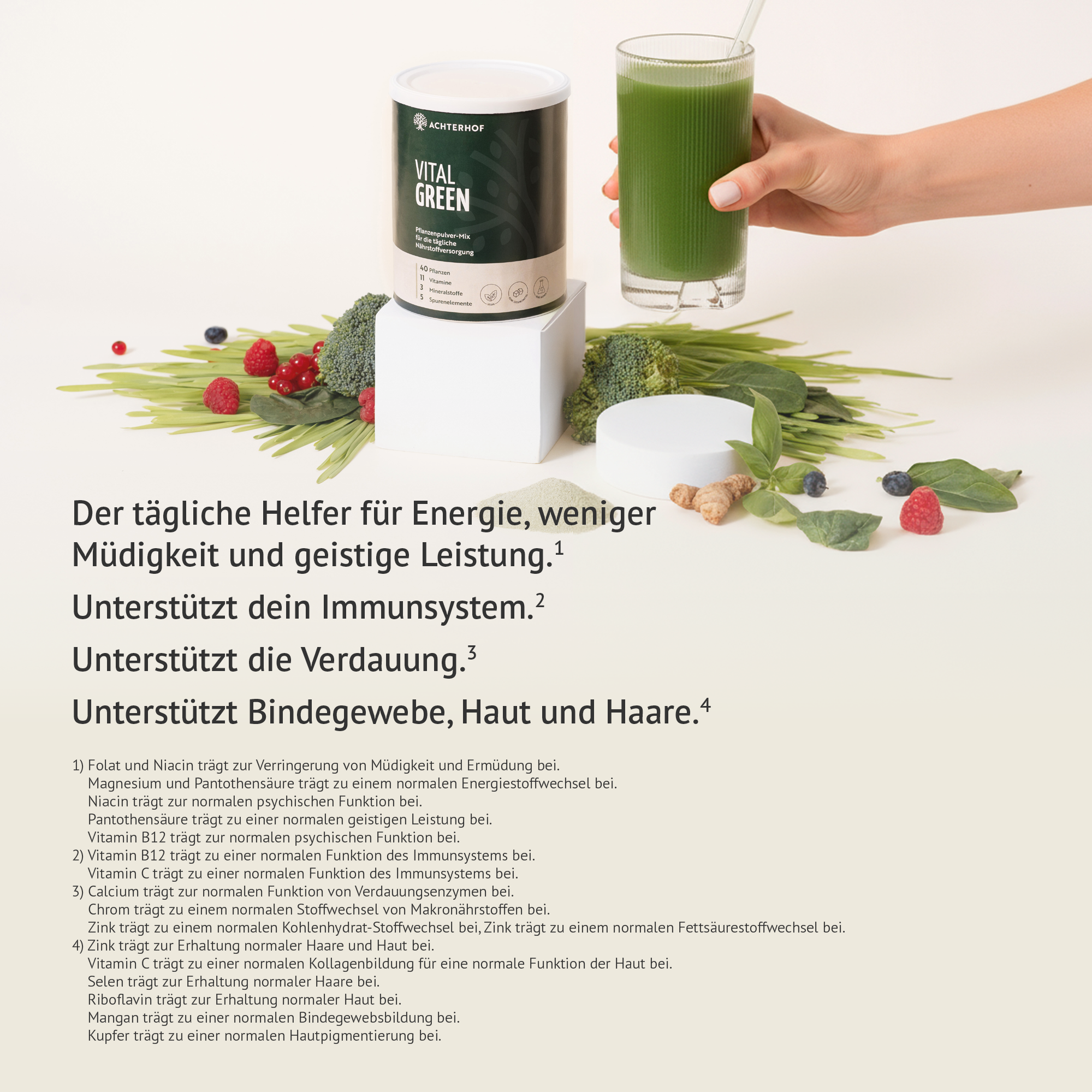 Vital Greens Pulver (400g)