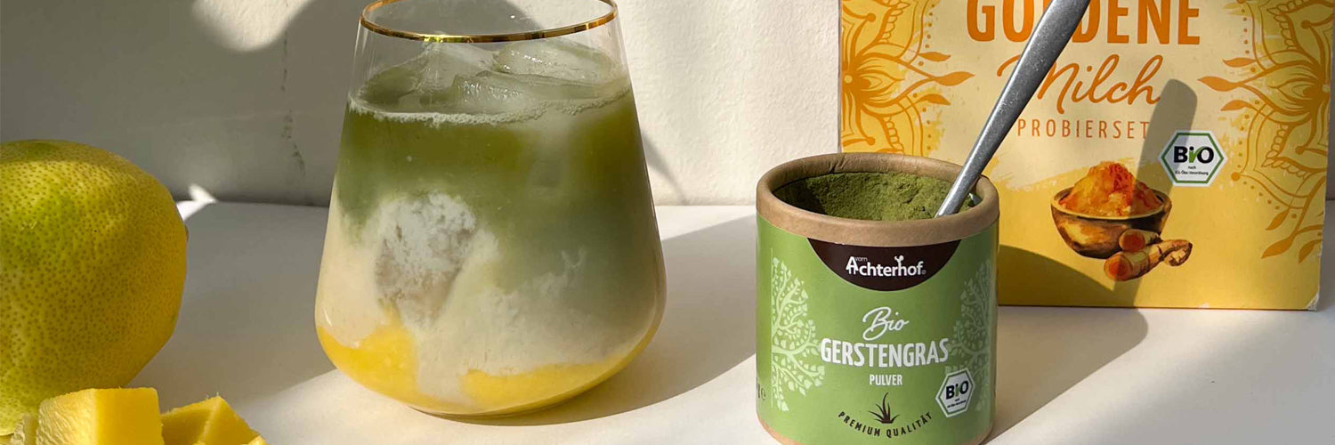 Iced Gerstengras Latte 1500x500