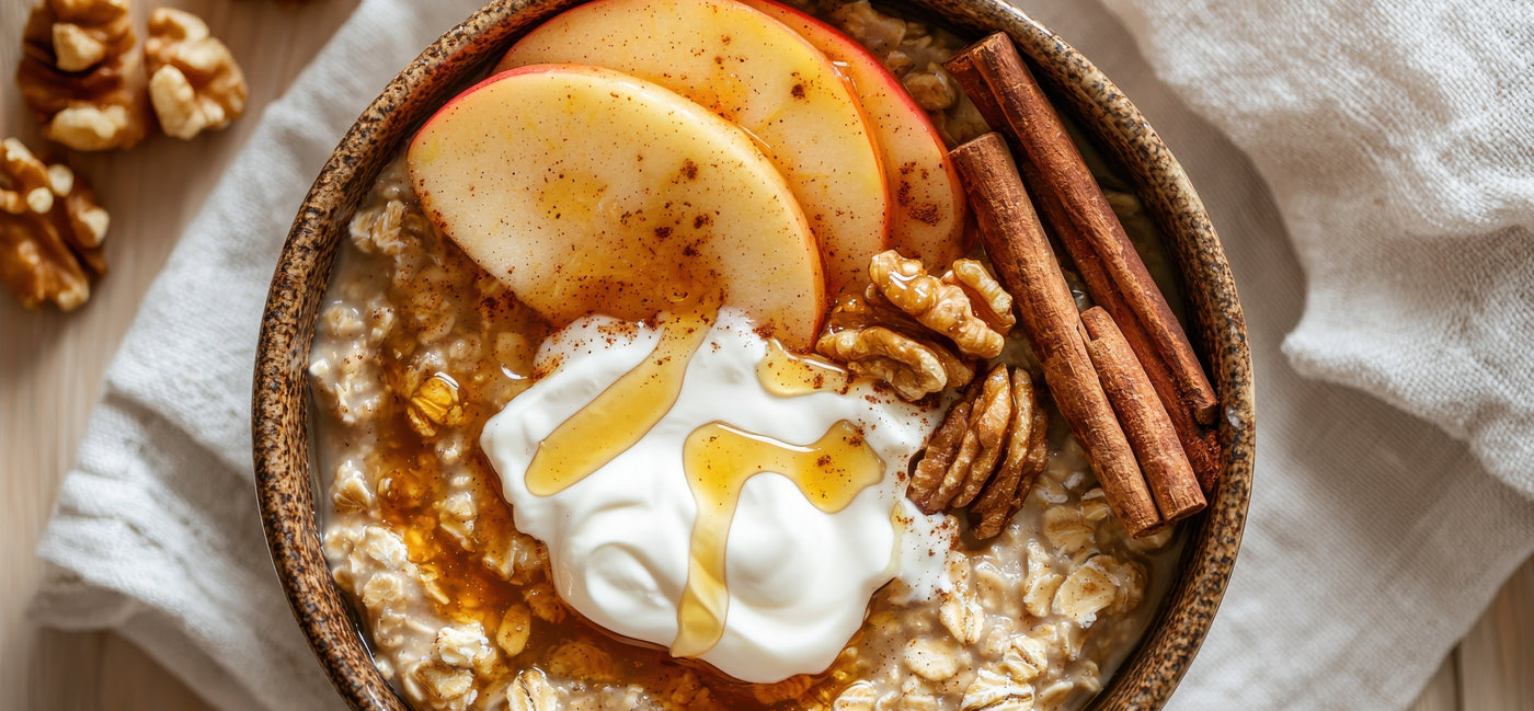 Frühstücks-Porridge mit Reisprotein