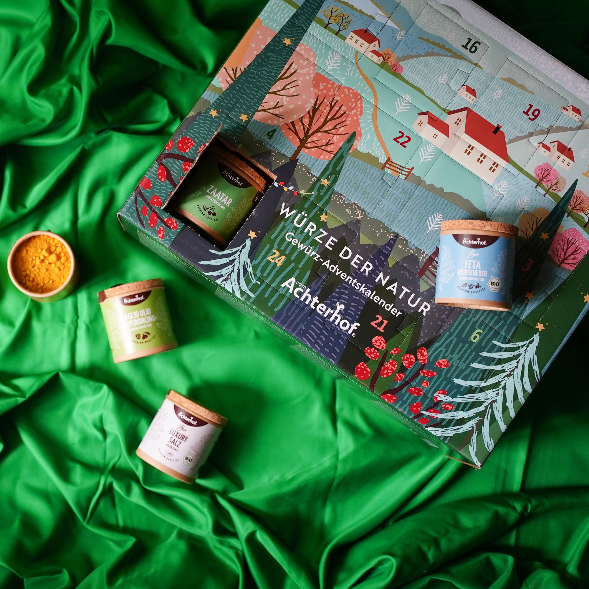Gewürz-Adventskalender „Würze der Natur“