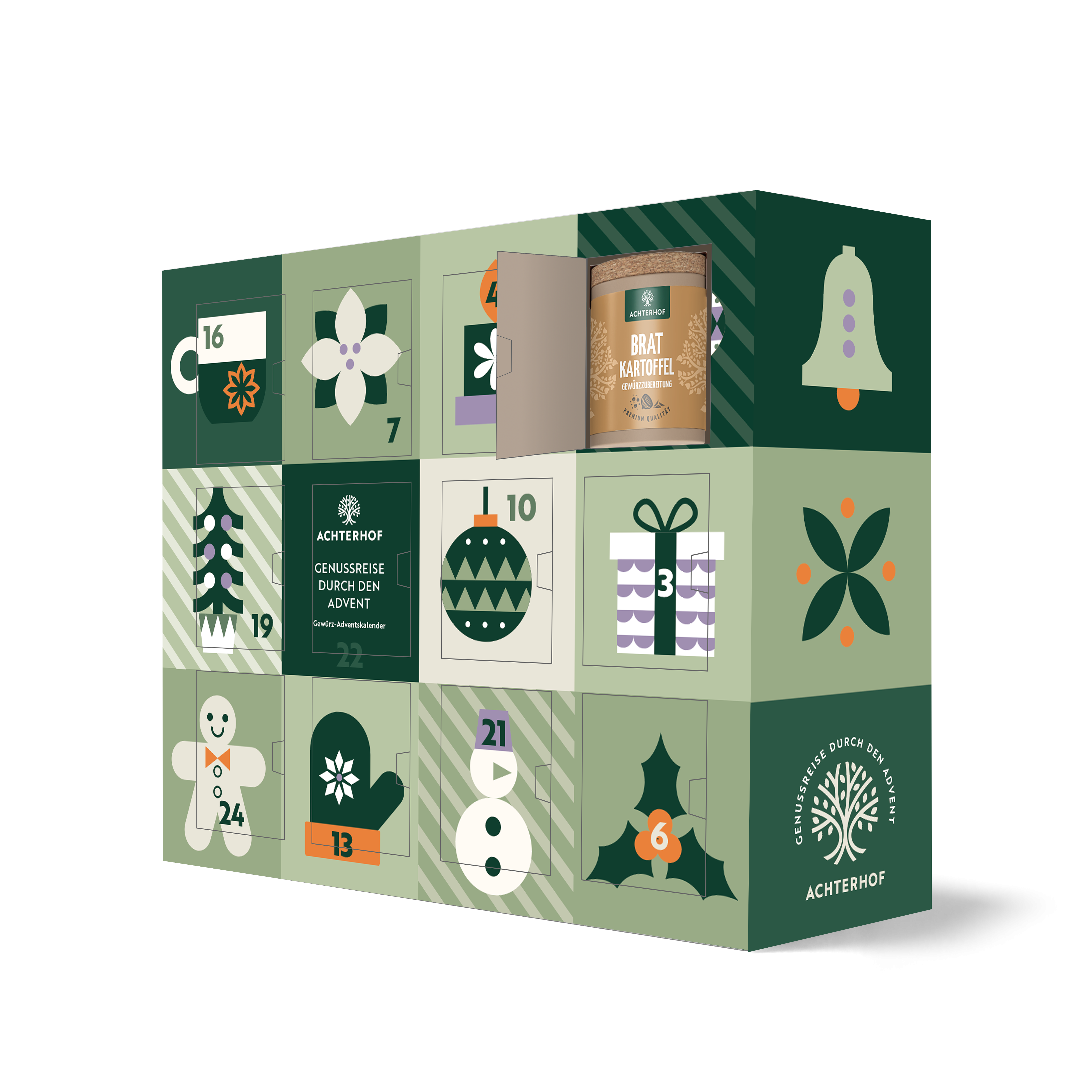 Gewürz-Adventskalender „Genussreise durch den Advent“