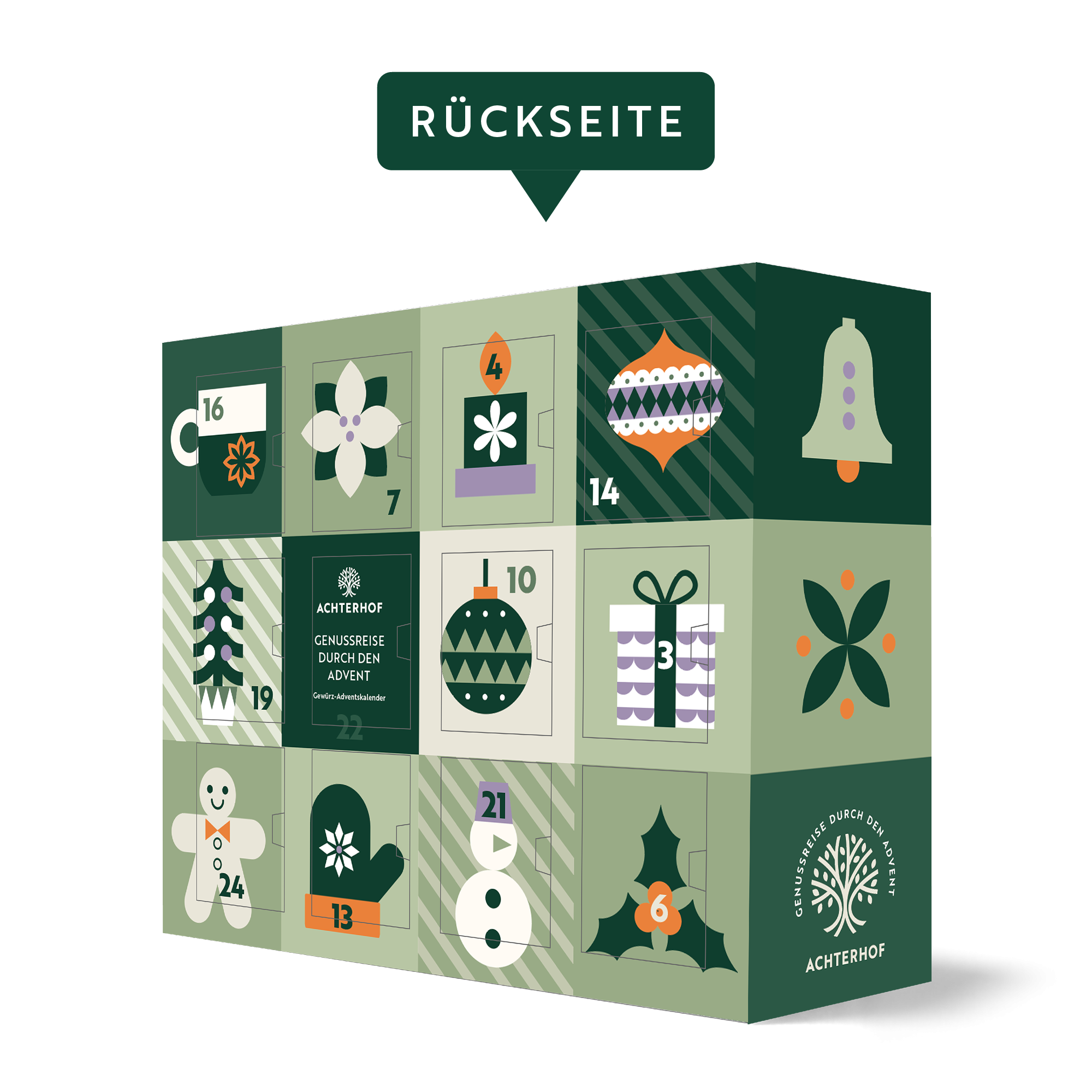 Gewürz-Adventskalender „Genussreise durch den Advent“