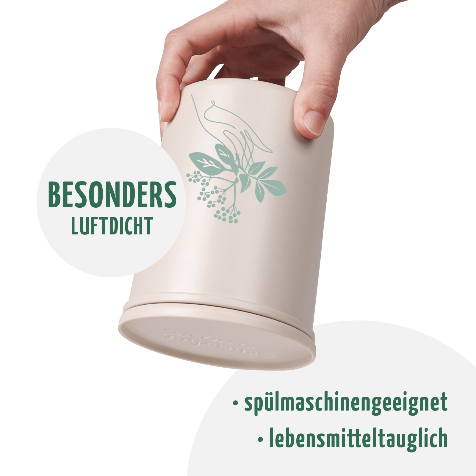 Mond Milch Mischung 3er Bio Set + Frischhaltedosen