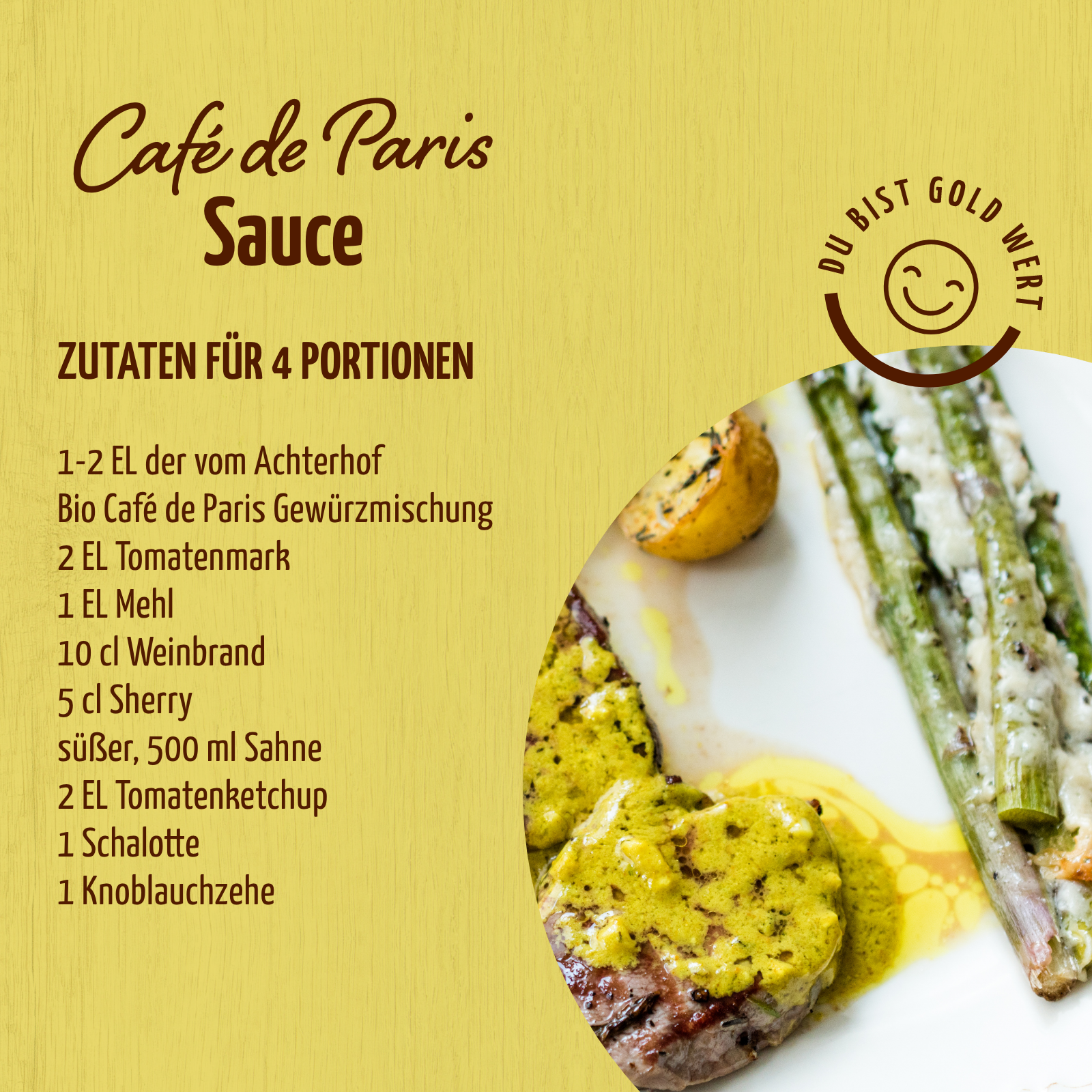 Café de Paris Gewürzzubereitung Bio (100g)