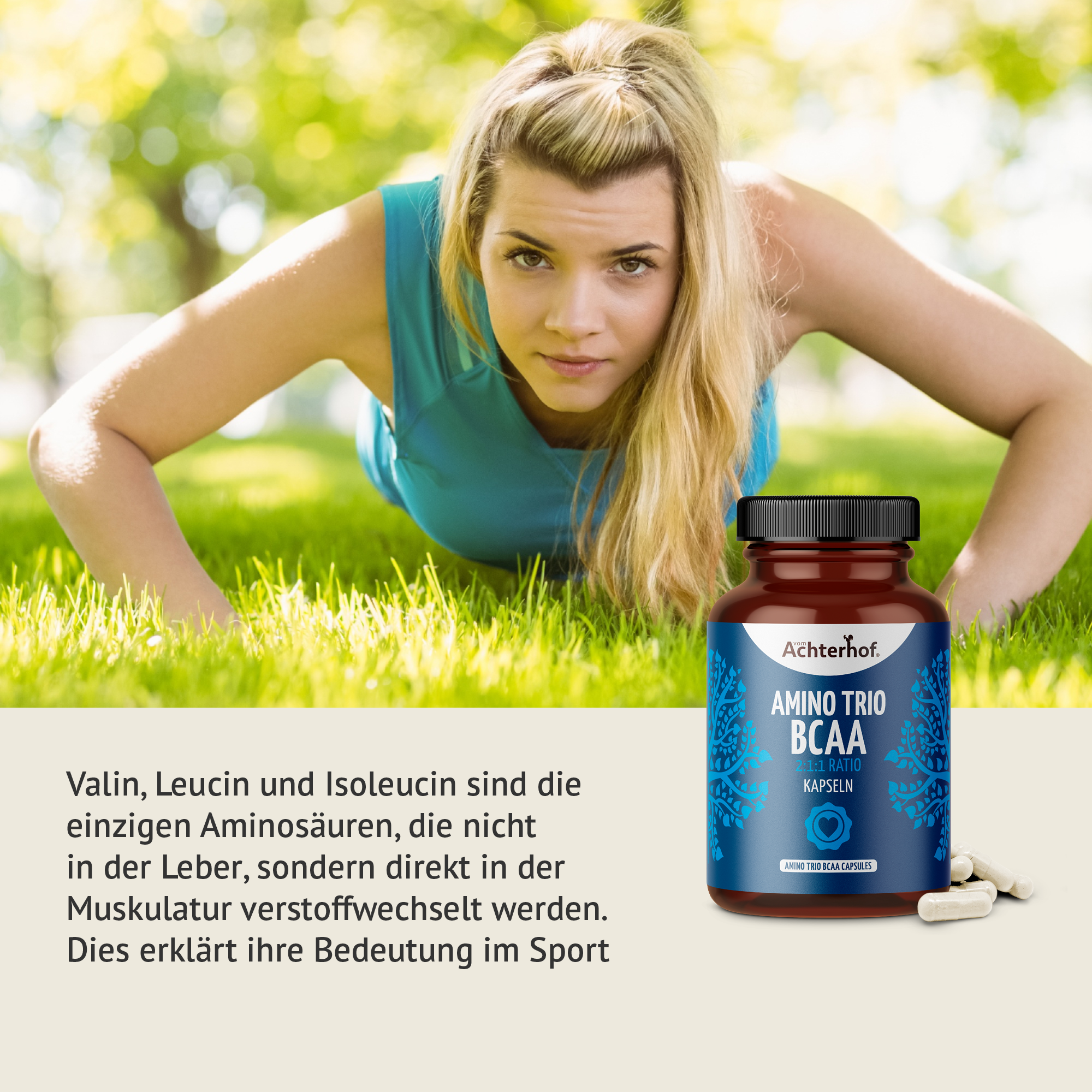 Amino Trio BCAA Kapseln (150 Kapseln)