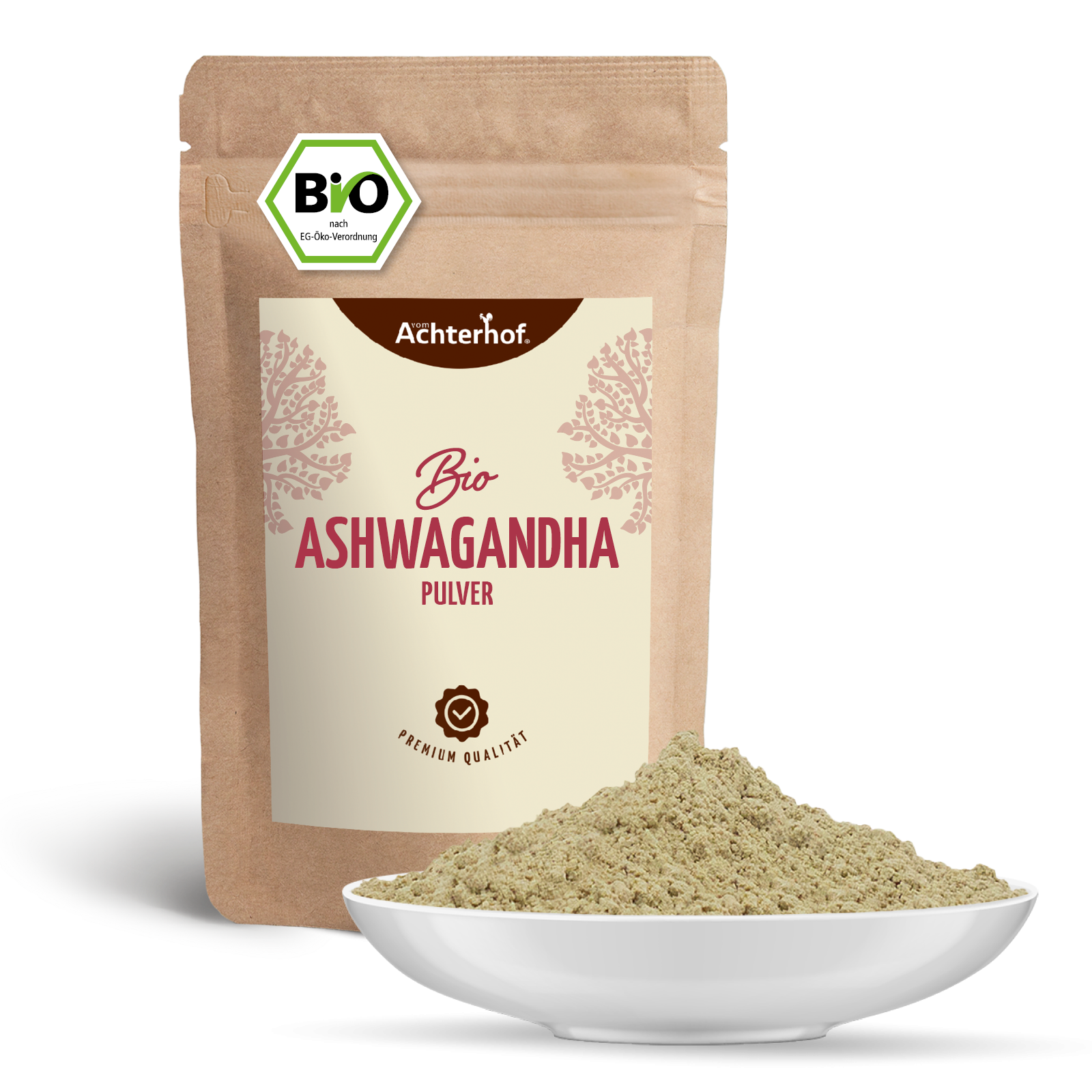 Ashwagandha Pulver Bio (1000g)